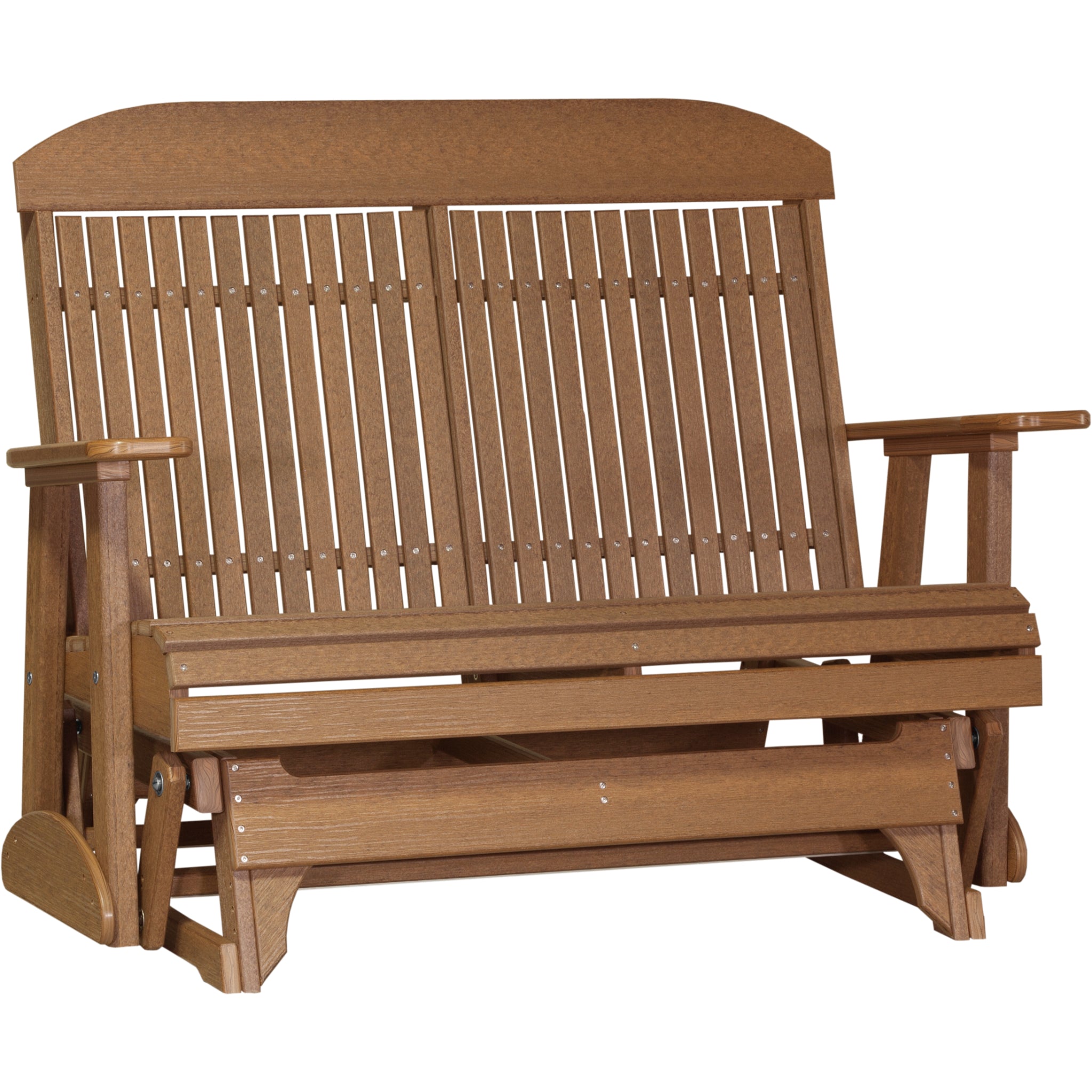 LuxCraft 4′ Classic Glider – Outdoor Poly Porch Glider (4CPG)