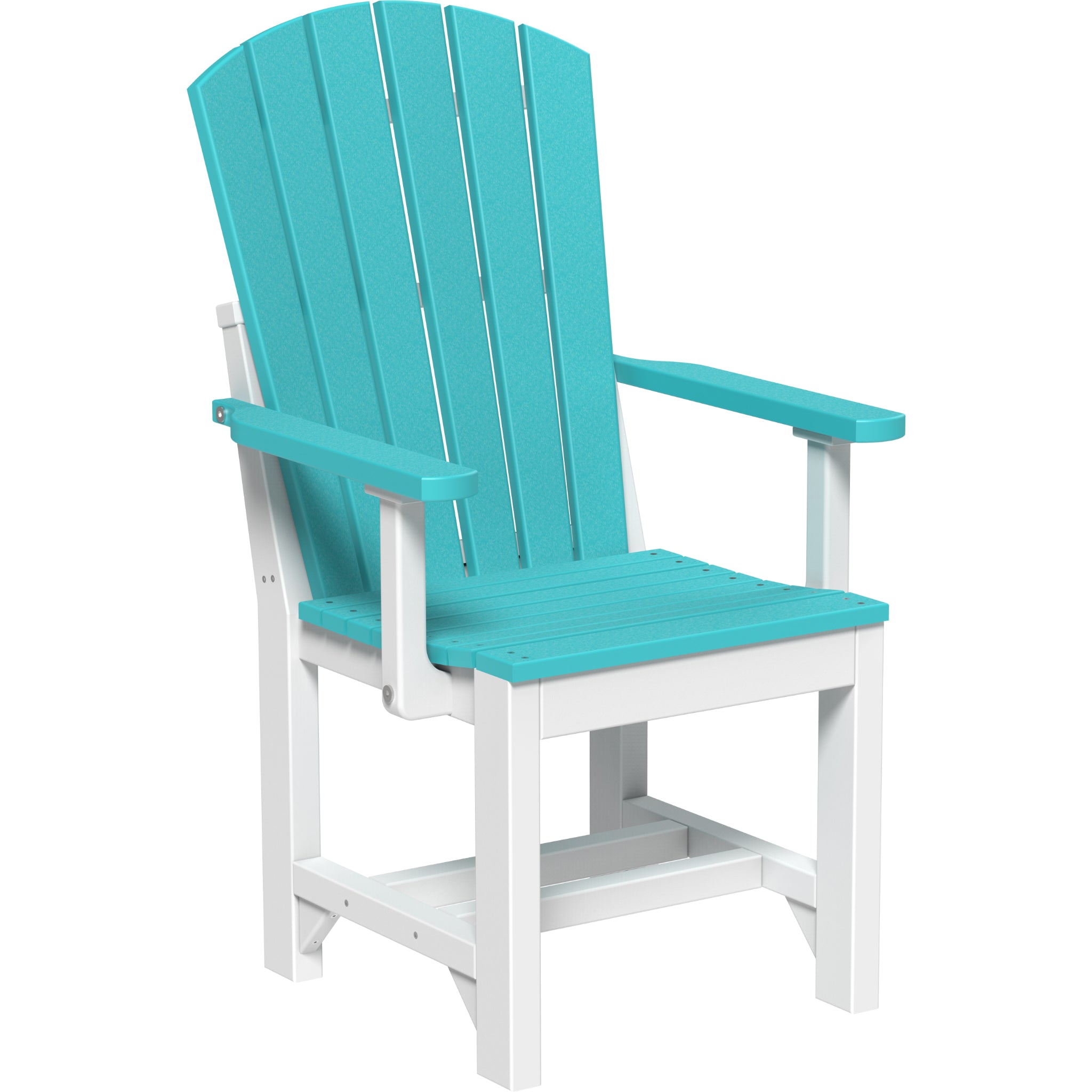 LuxCraft Adirondack Arm Chair – Outdoor Poly Dining Arm Chair (AAC)