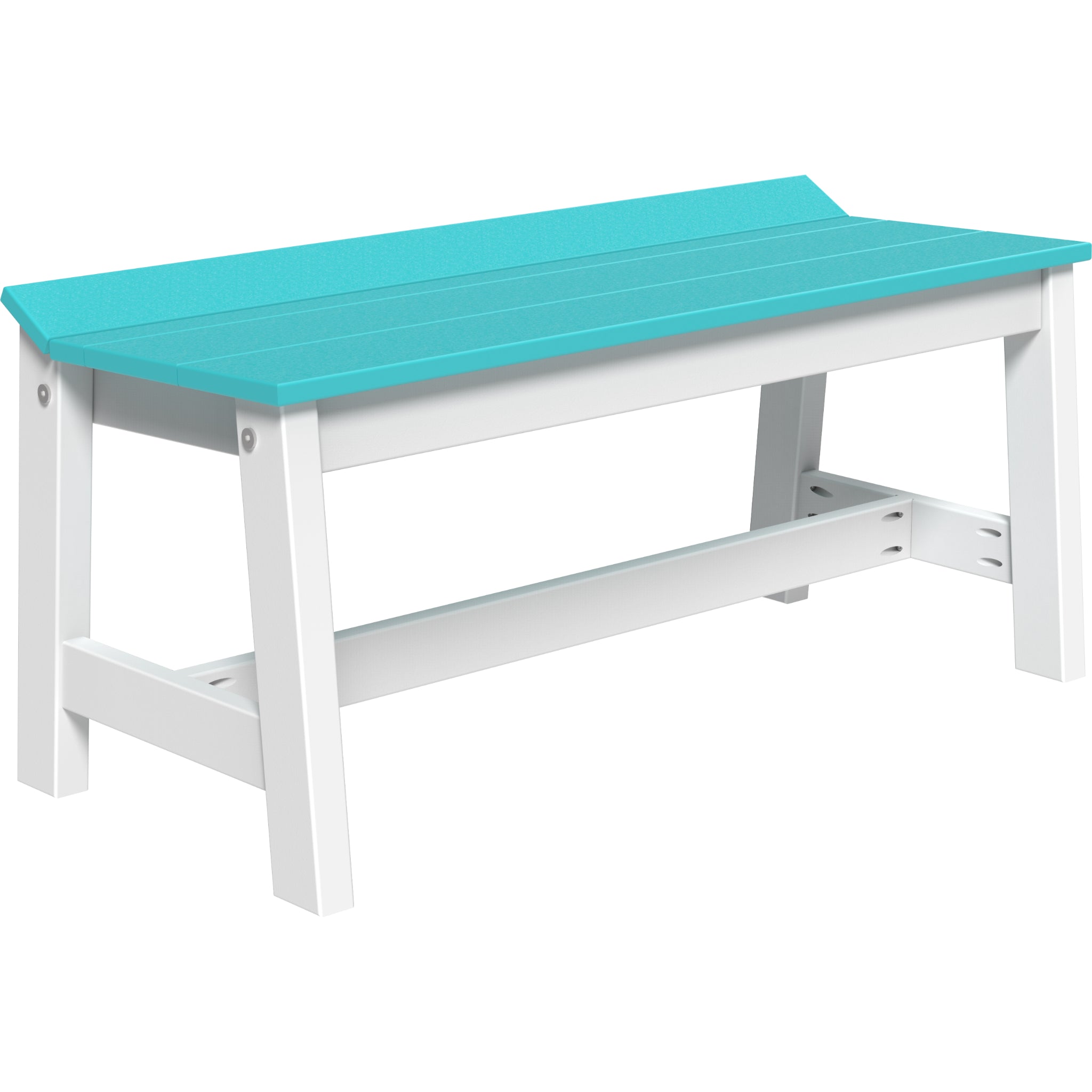 LuxCraft Café Dining Bench – Outdoor Poly 41" Dining Bench (CDB41)