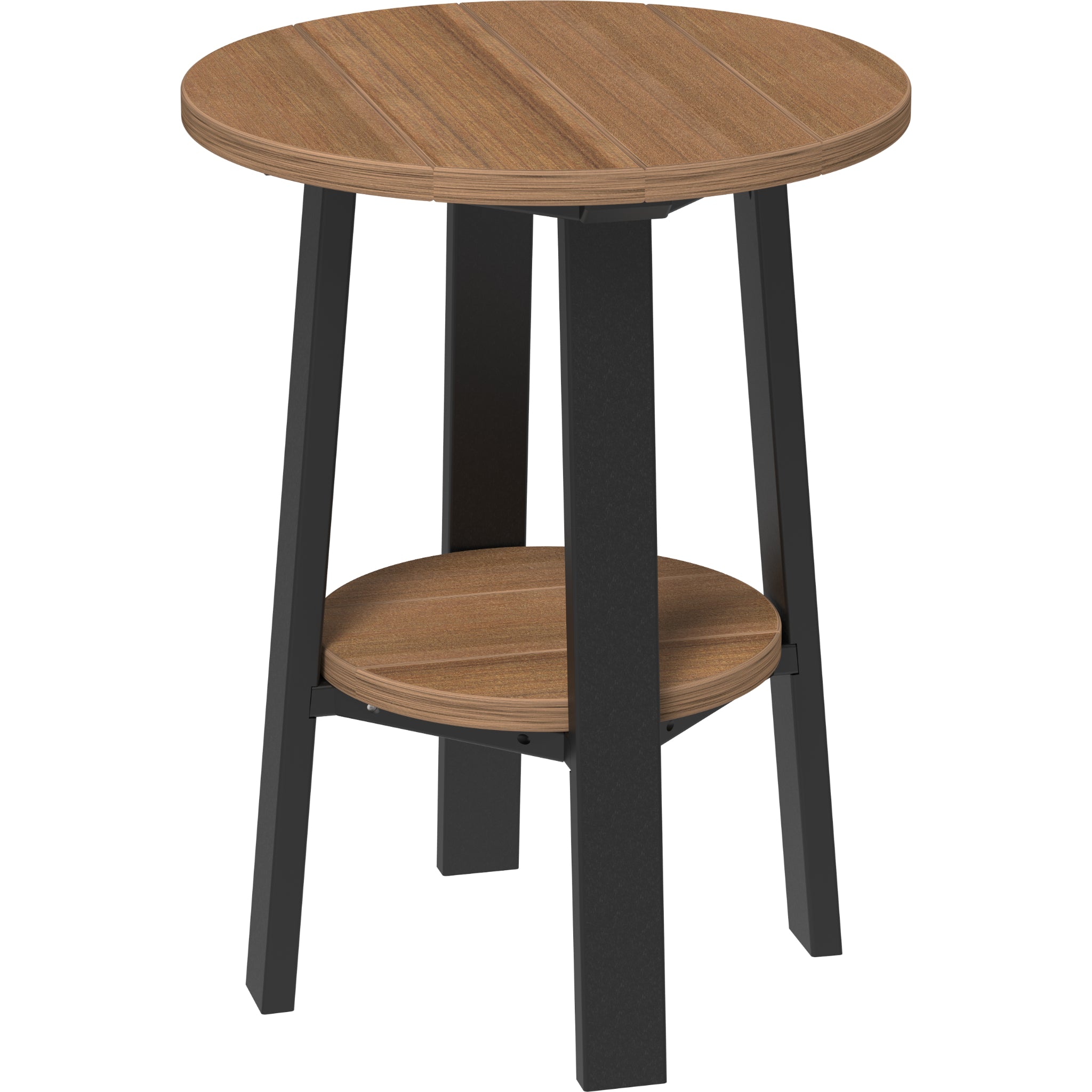 LuxCraft Deluxe 28″ End Table – Outdoor Poly Patio Side Table (PDET28)