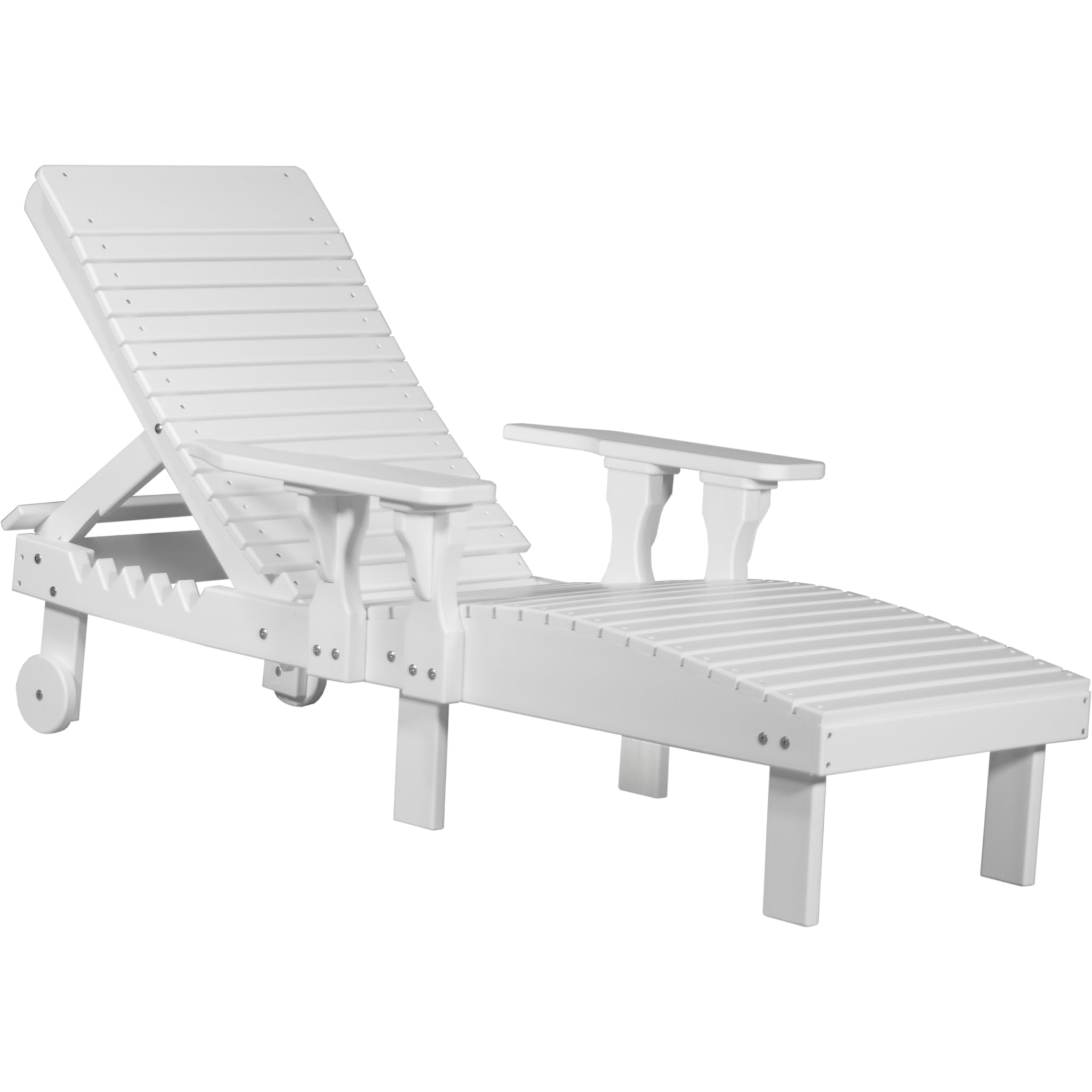 LuxCraft Lounge Chair – Outdoor Poly Poolside Lounger (PLC)