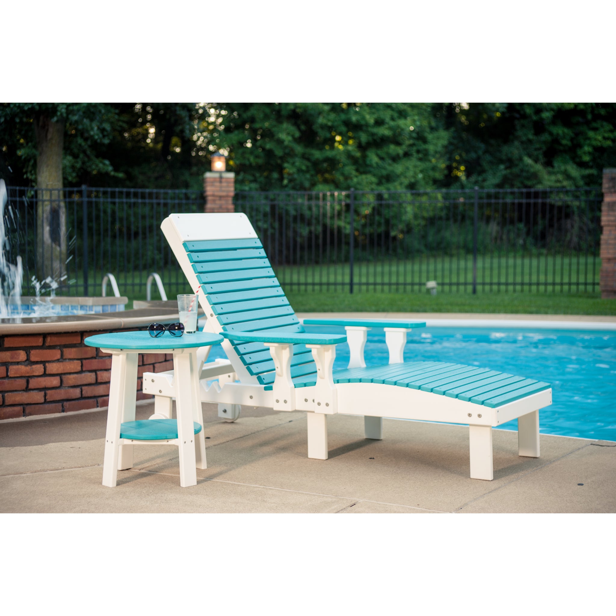 LuxCraft Lounge Chair – Outdoor Poly Poolside Lounger (PLC)