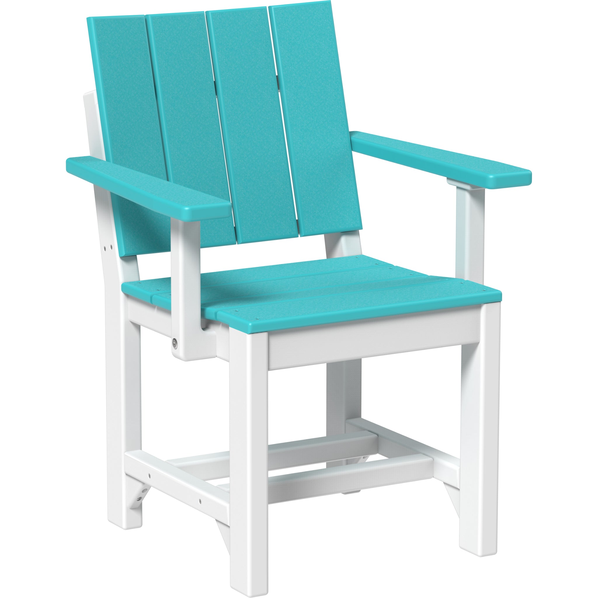 LuxCraft Urban Arm Chair – Outdoor Poly Dining Chair (UARC)