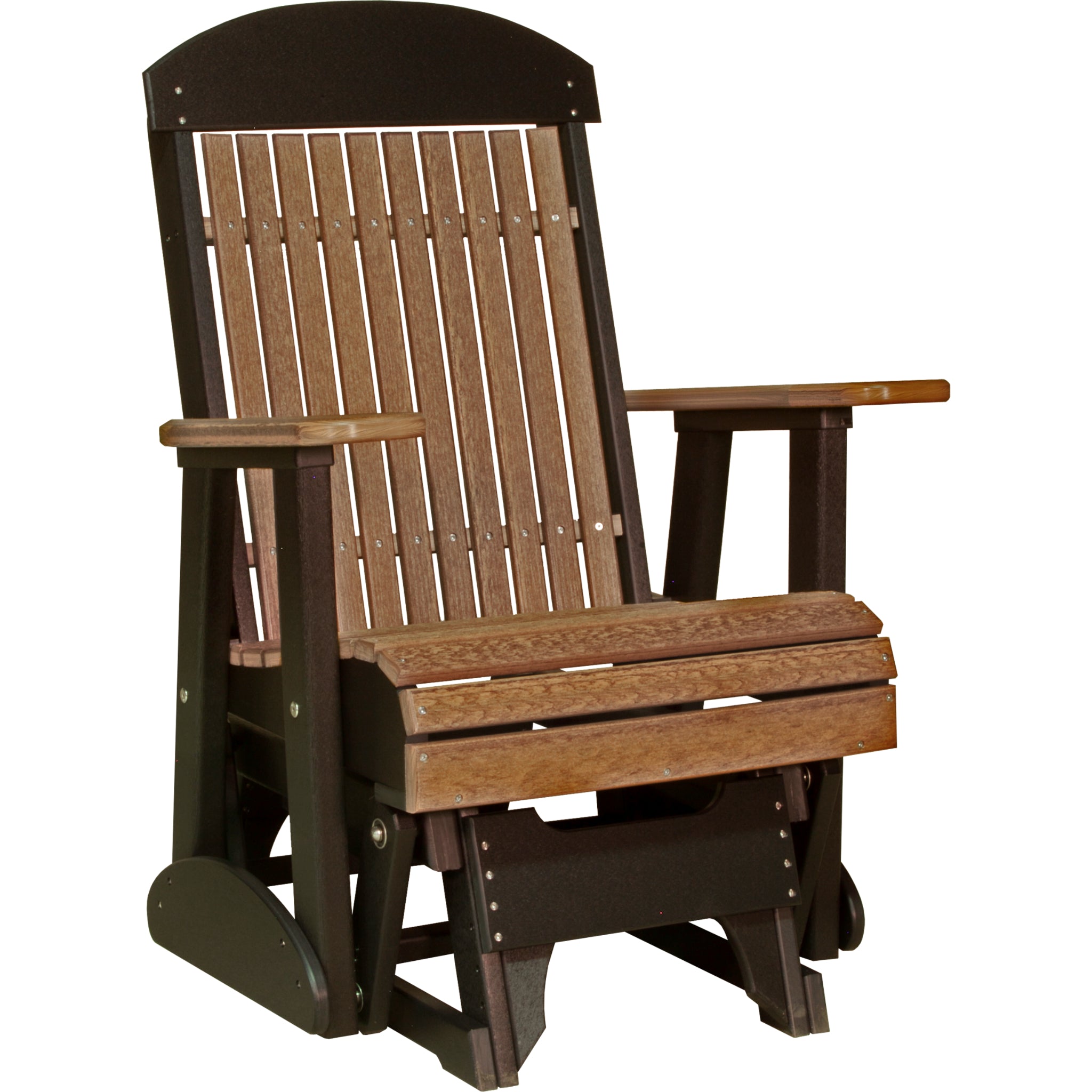 LuxCraft 2′ Classic Glider Chair – Outdoor Poly Glider Seat (2CPG)