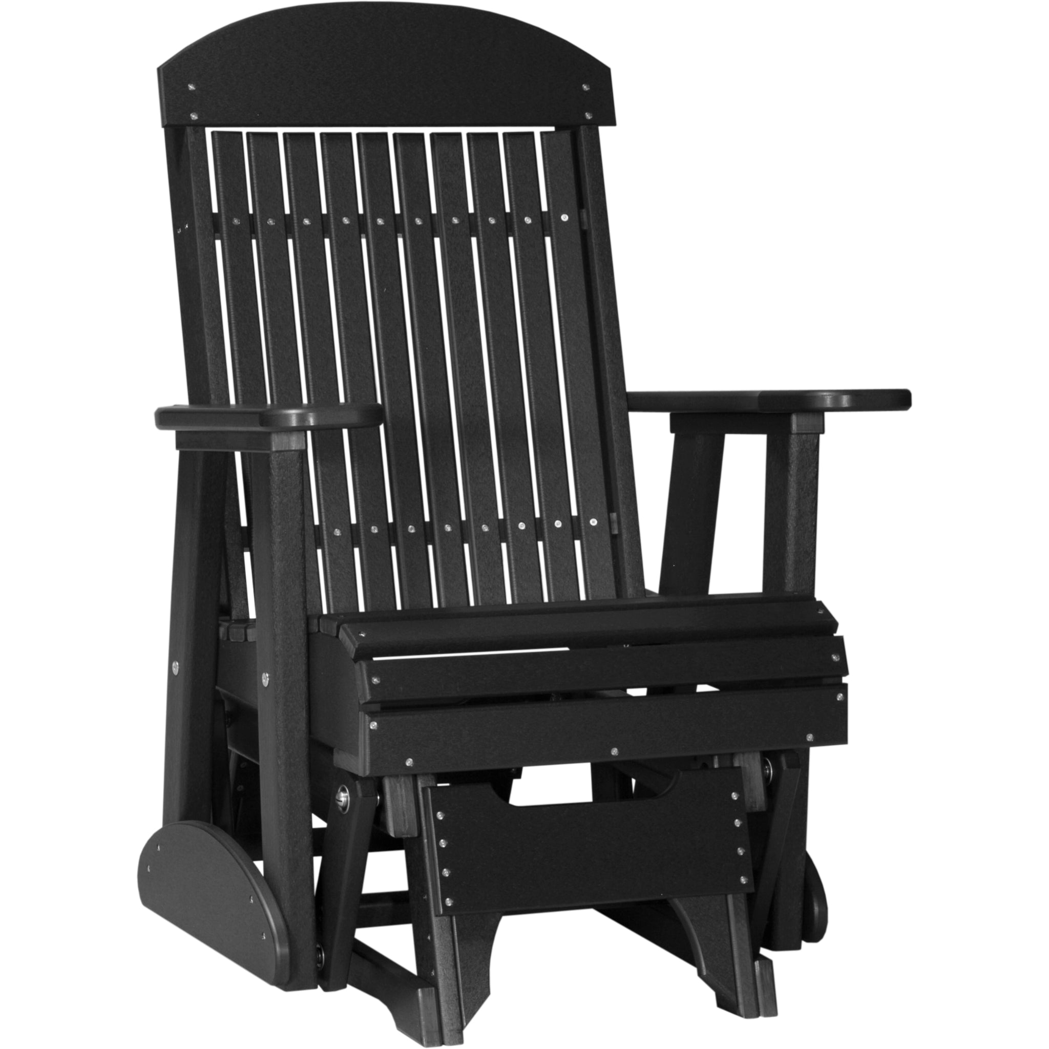 LuxCraft 2′ Classic Glider Chair – Outdoor Poly Glider Seat (2CPG)