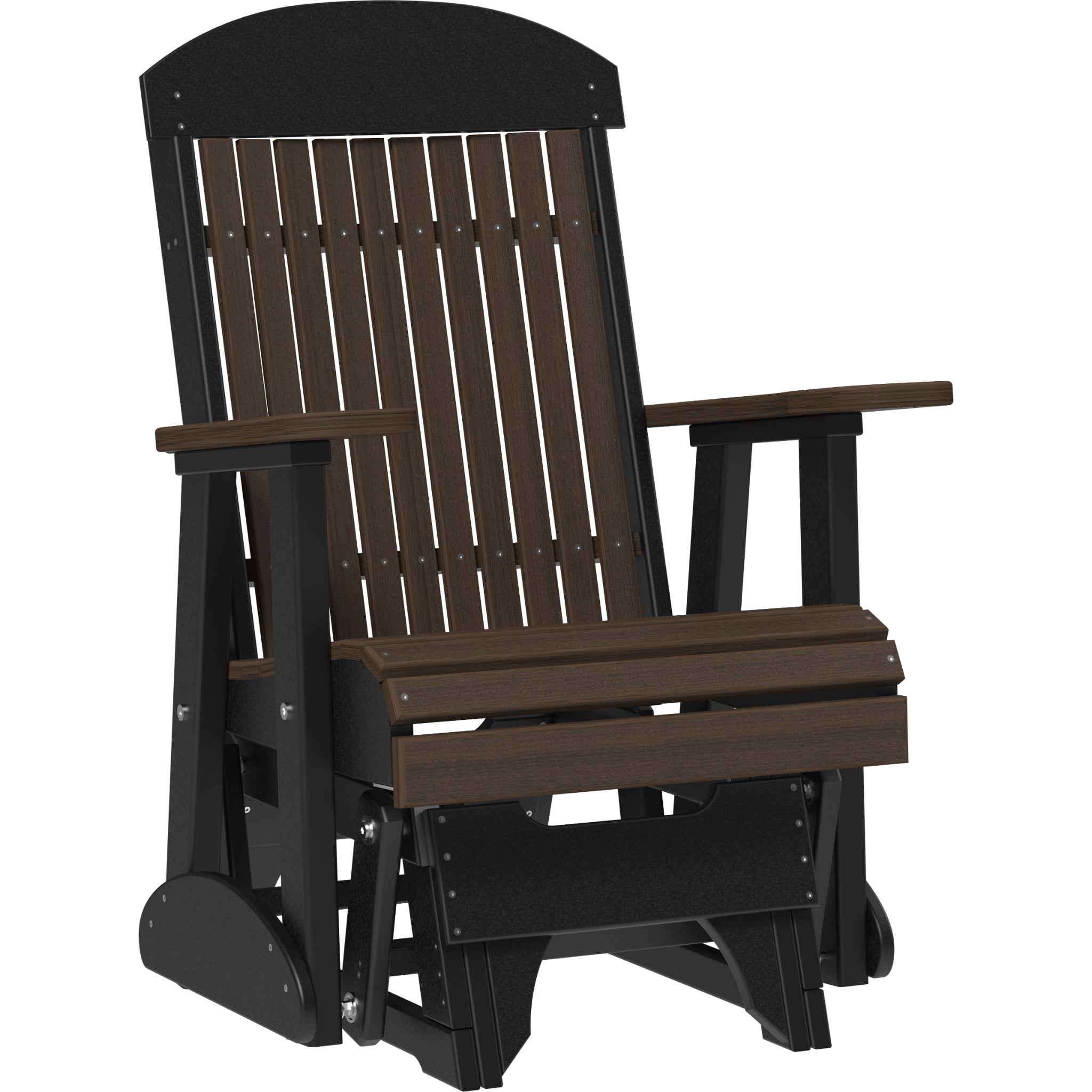 LuxCraft 2′ Classic Glider Chair – Outdoor Poly Glider Seat (2CPG)