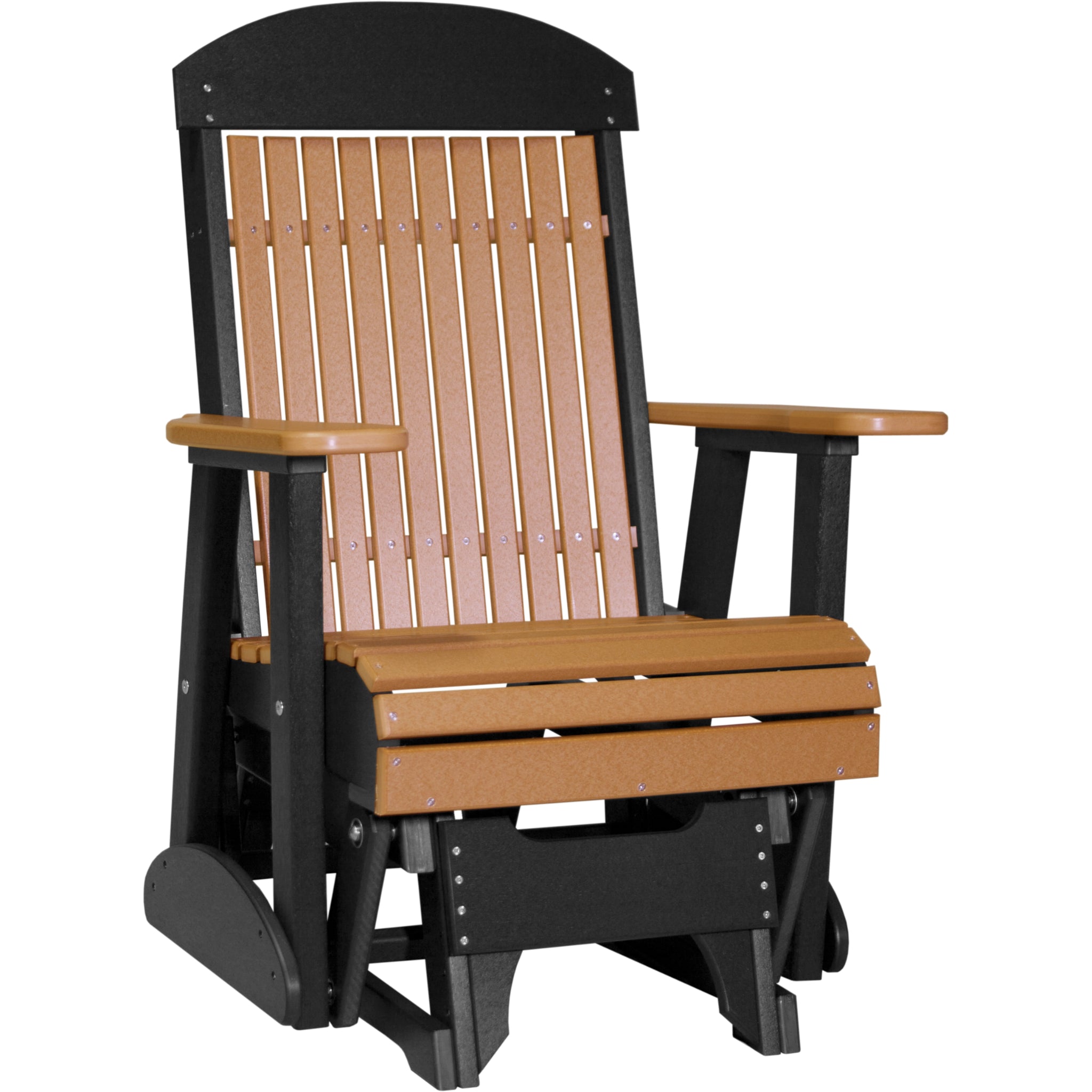 LuxCraft 2′ Classic Glider Chair – Outdoor Poly Glider Seat (2CPG)