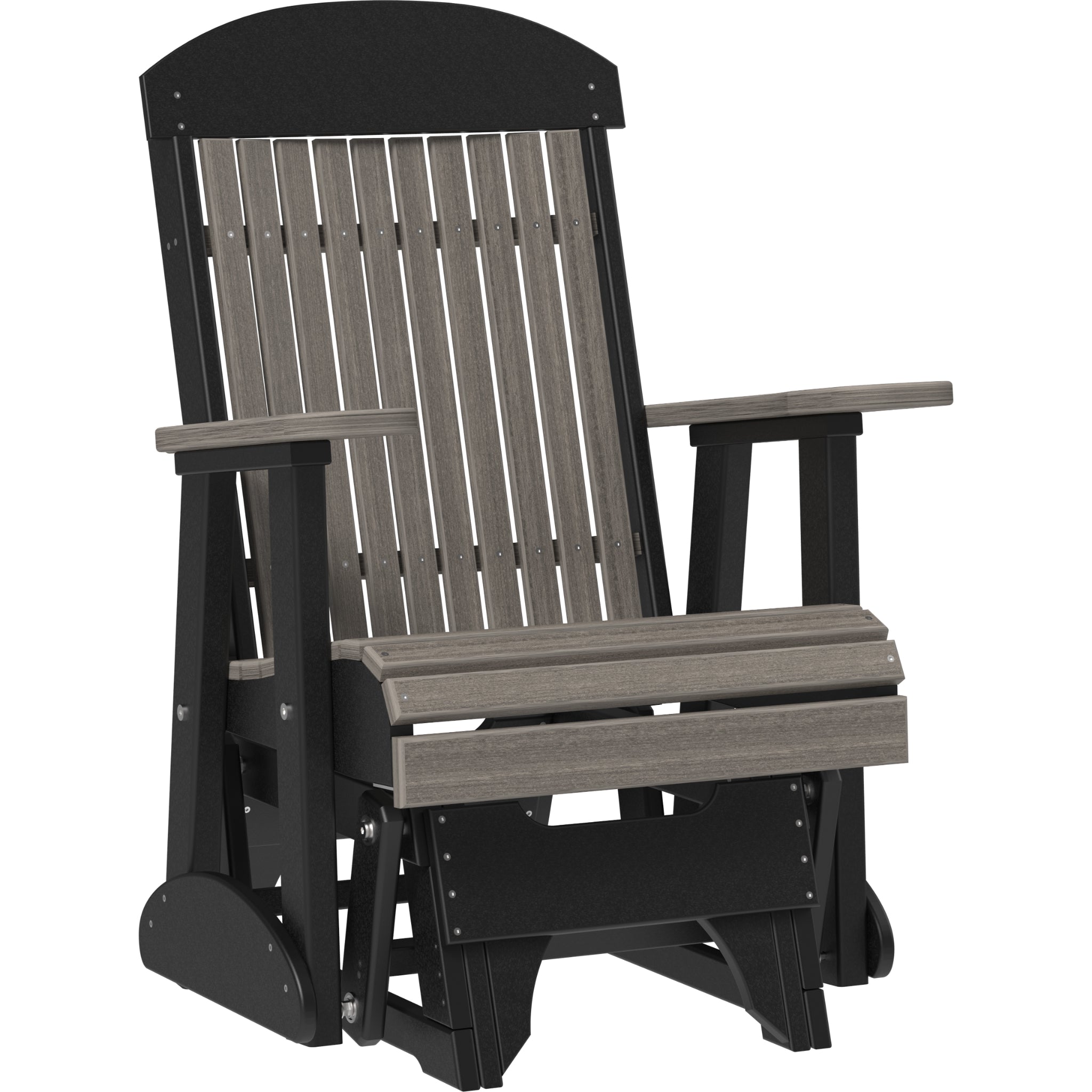 LuxCraft 2′ Classic Glider Chair – Outdoor Poly Glider Seat (2CPG)