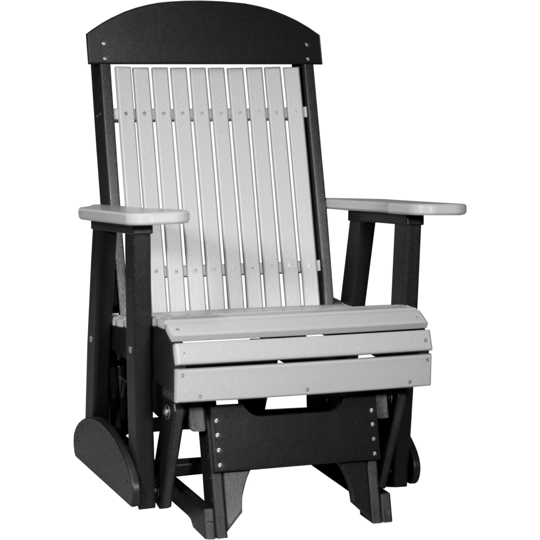 LuxCraft 2′ Classic Glider Chair – Outdoor Poly Glider Seat (2CPG)