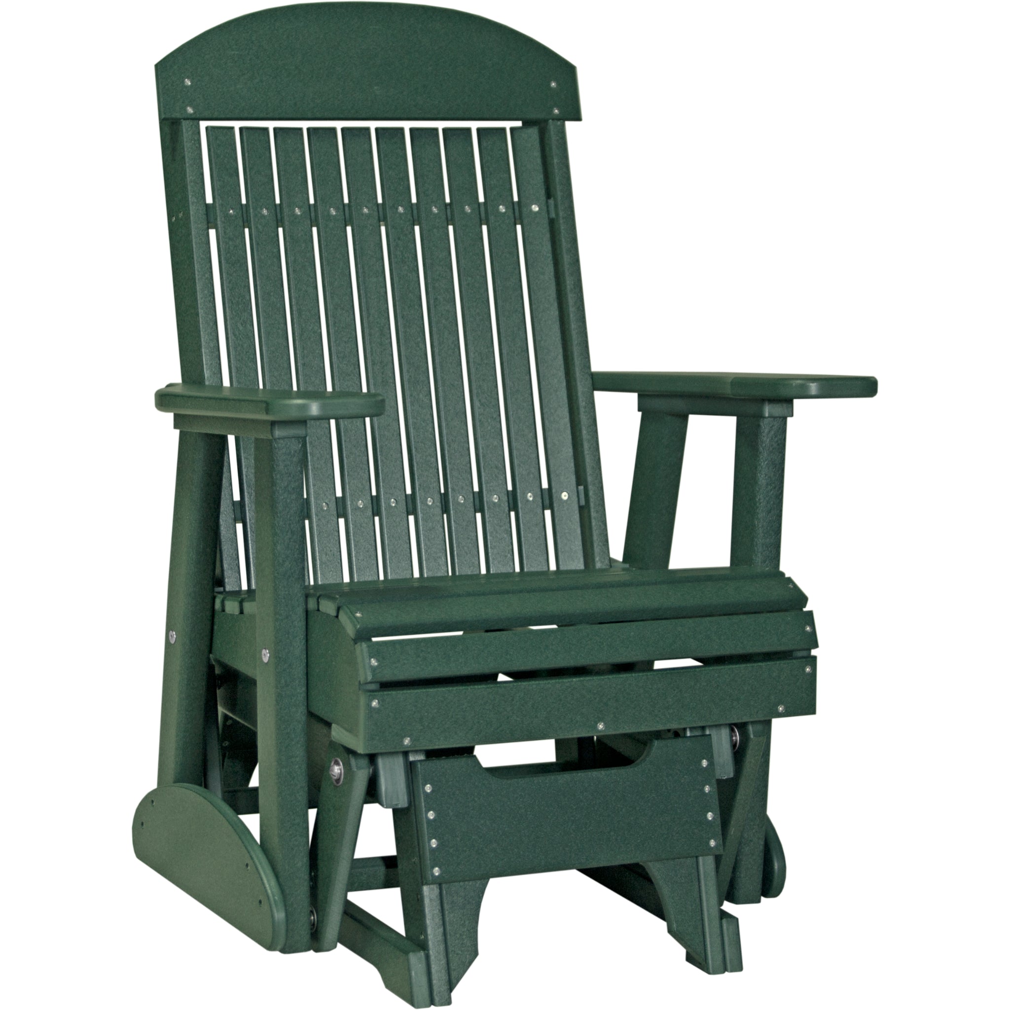 LuxCraft 2′ Classic Glider Chair – Outdoor Poly Glider Seat (2CPG)