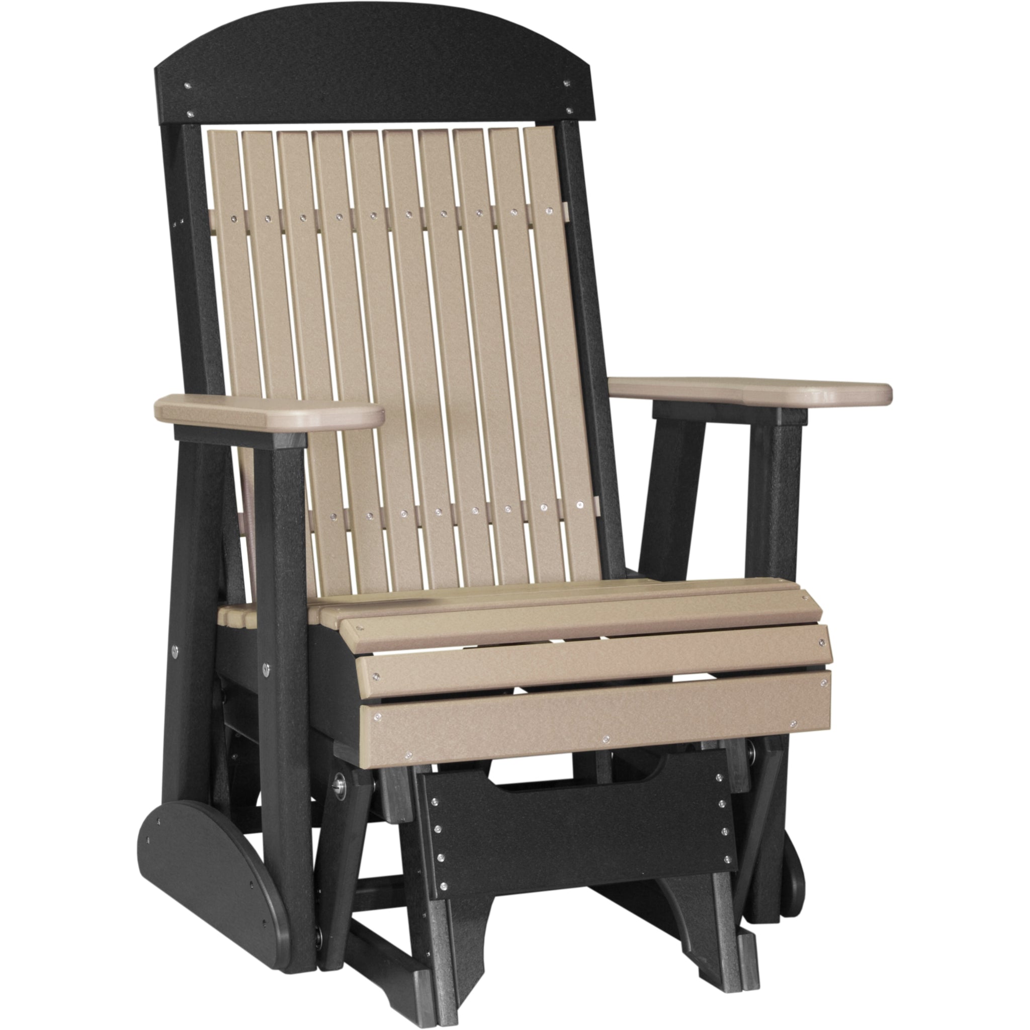 LuxCraft 2′ Classic Glider Chair – Outdoor Poly Glider Seat (2CPG)