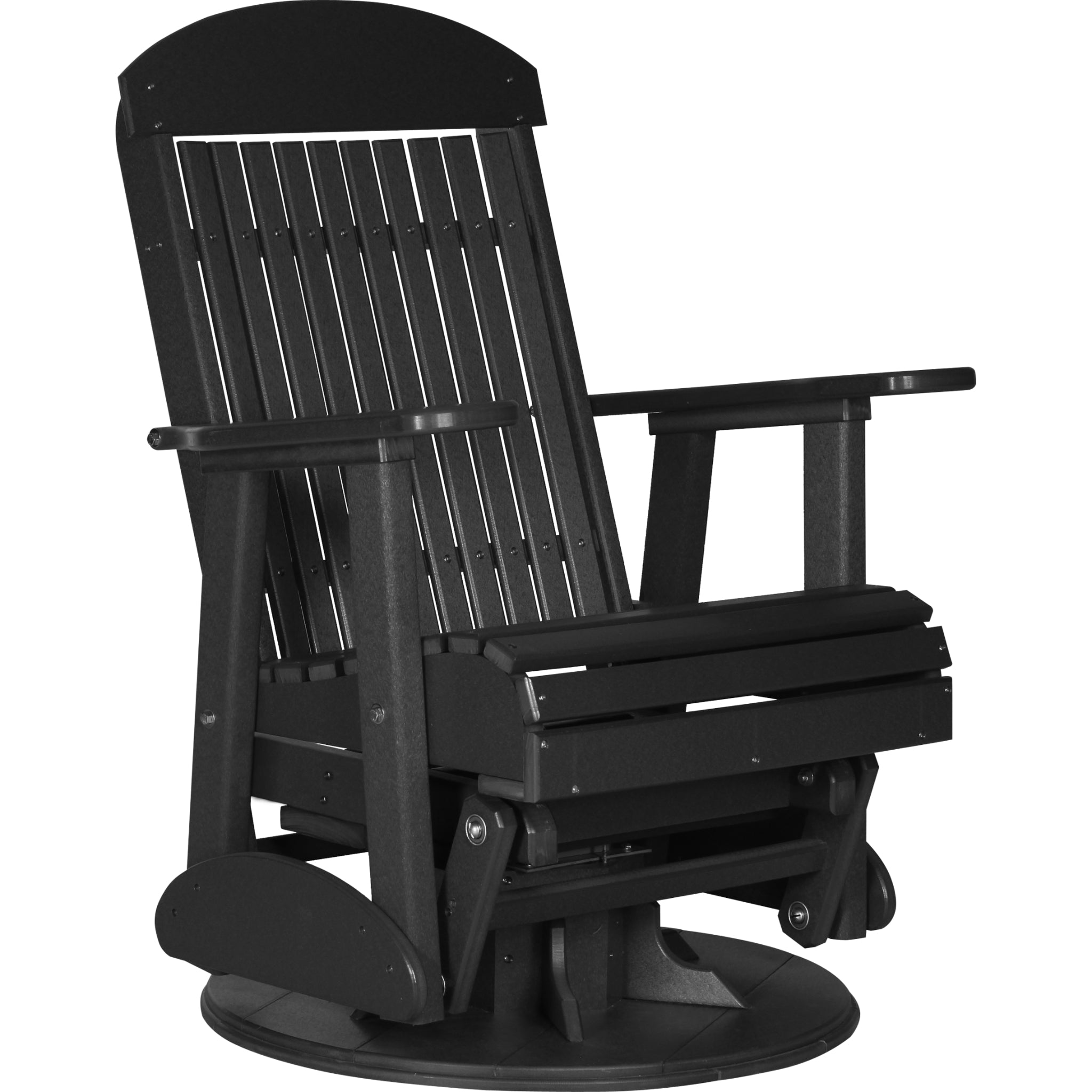 LuxCraft 2′ Classic Swivel Glider – Outdoor Poly Swivel Glider Chair (2SCPG)