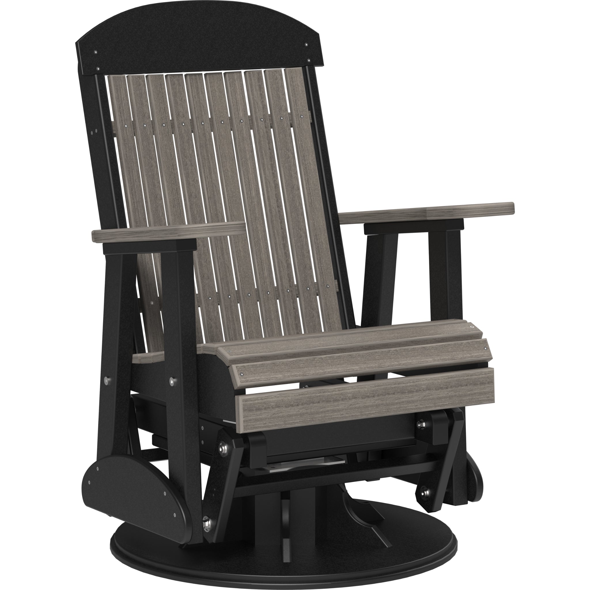 LuxCraft 2′ Classic Swivel Glider – Outdoor Poly Swivel Glider Chair (2SCPG)