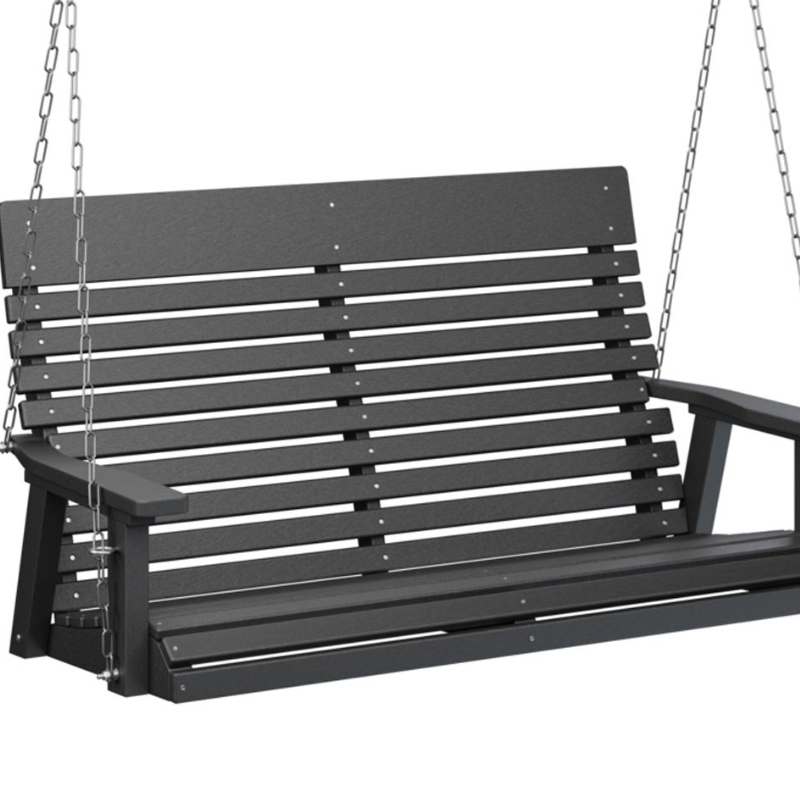 Black Casual-Back Double Swing