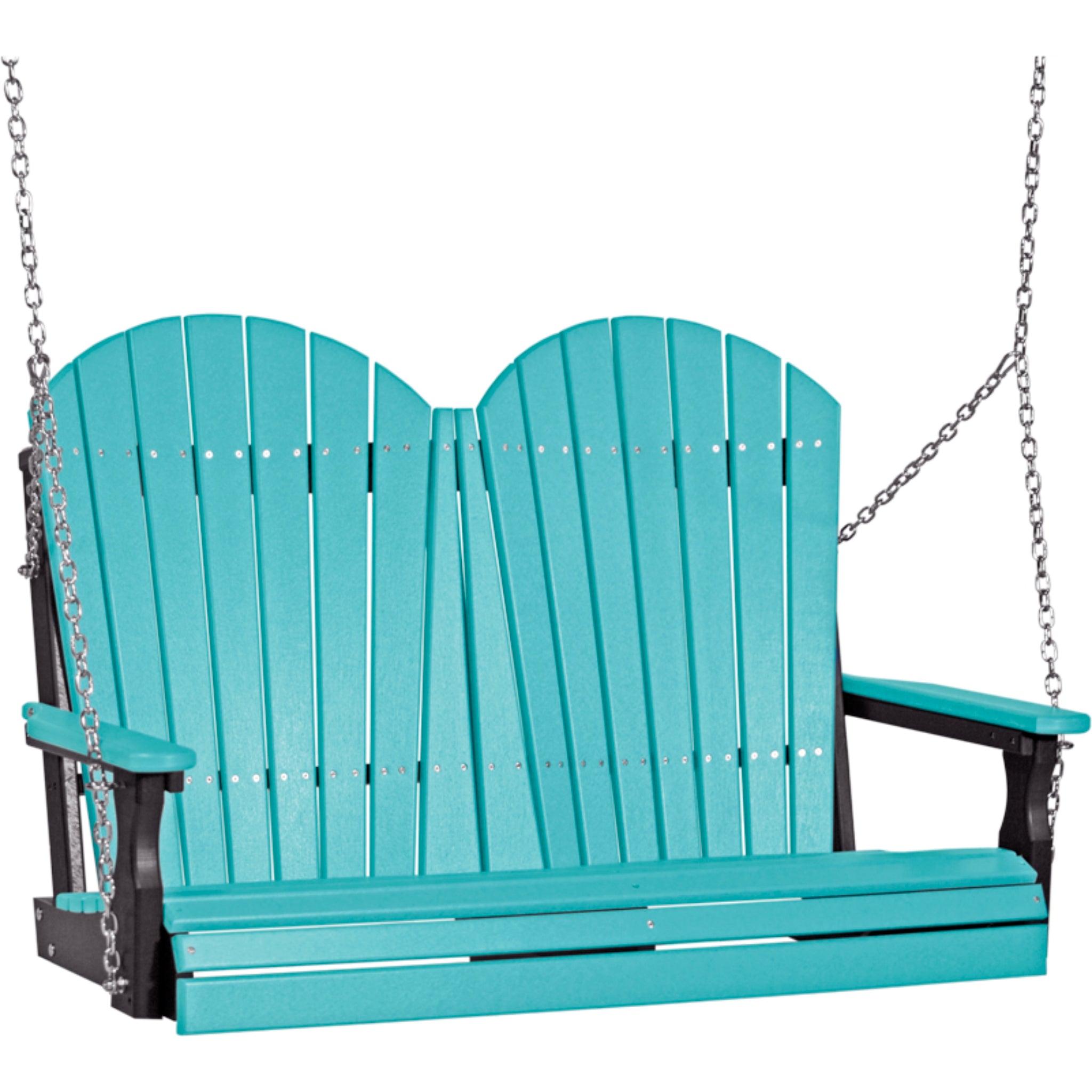 LuxCraft 4′ Adirondack Swing Chair - Durable Outdoor Swing (4APS)