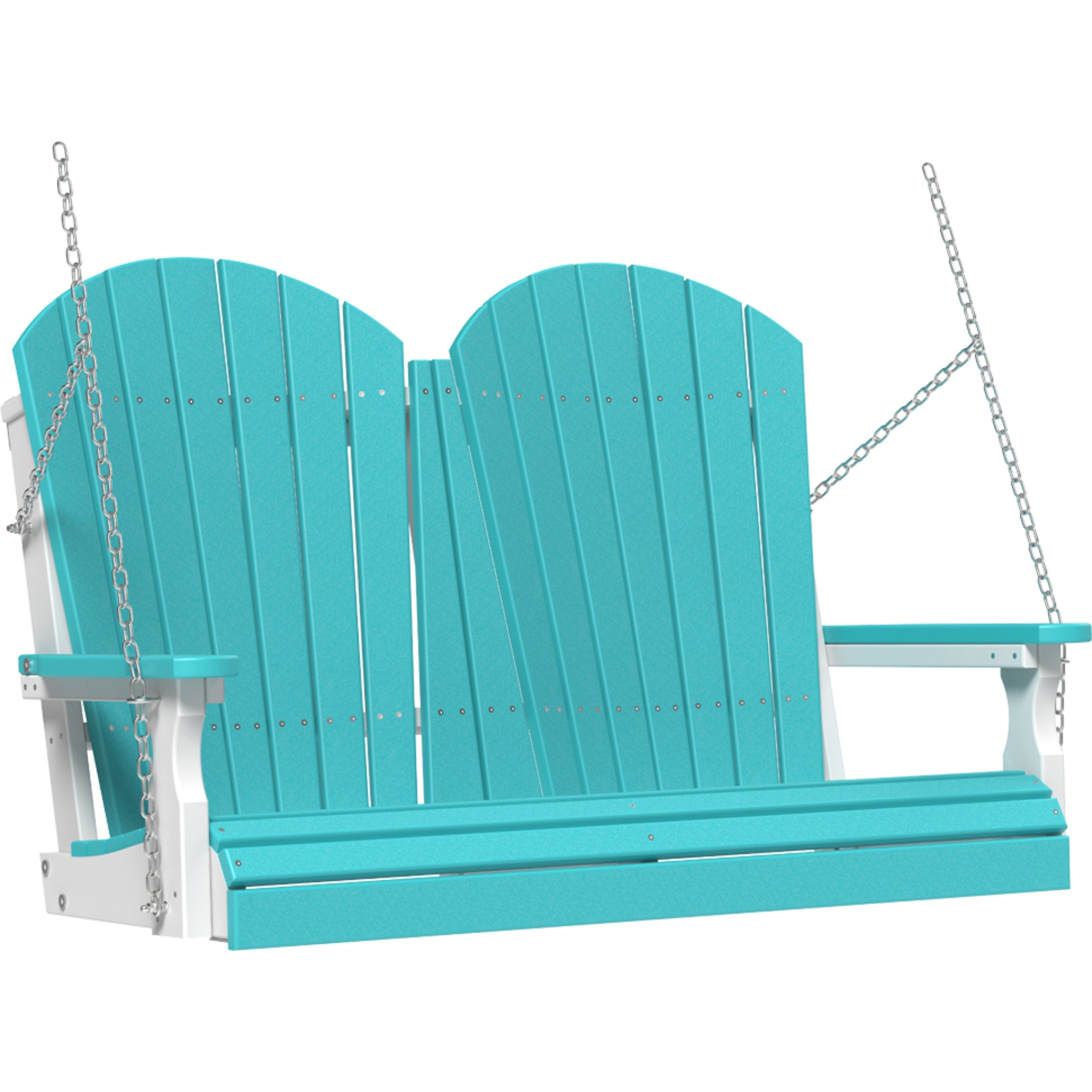 LuxCraft 4′ Adirondack Swing Chair - Durable Outdoor Swing (4APS)