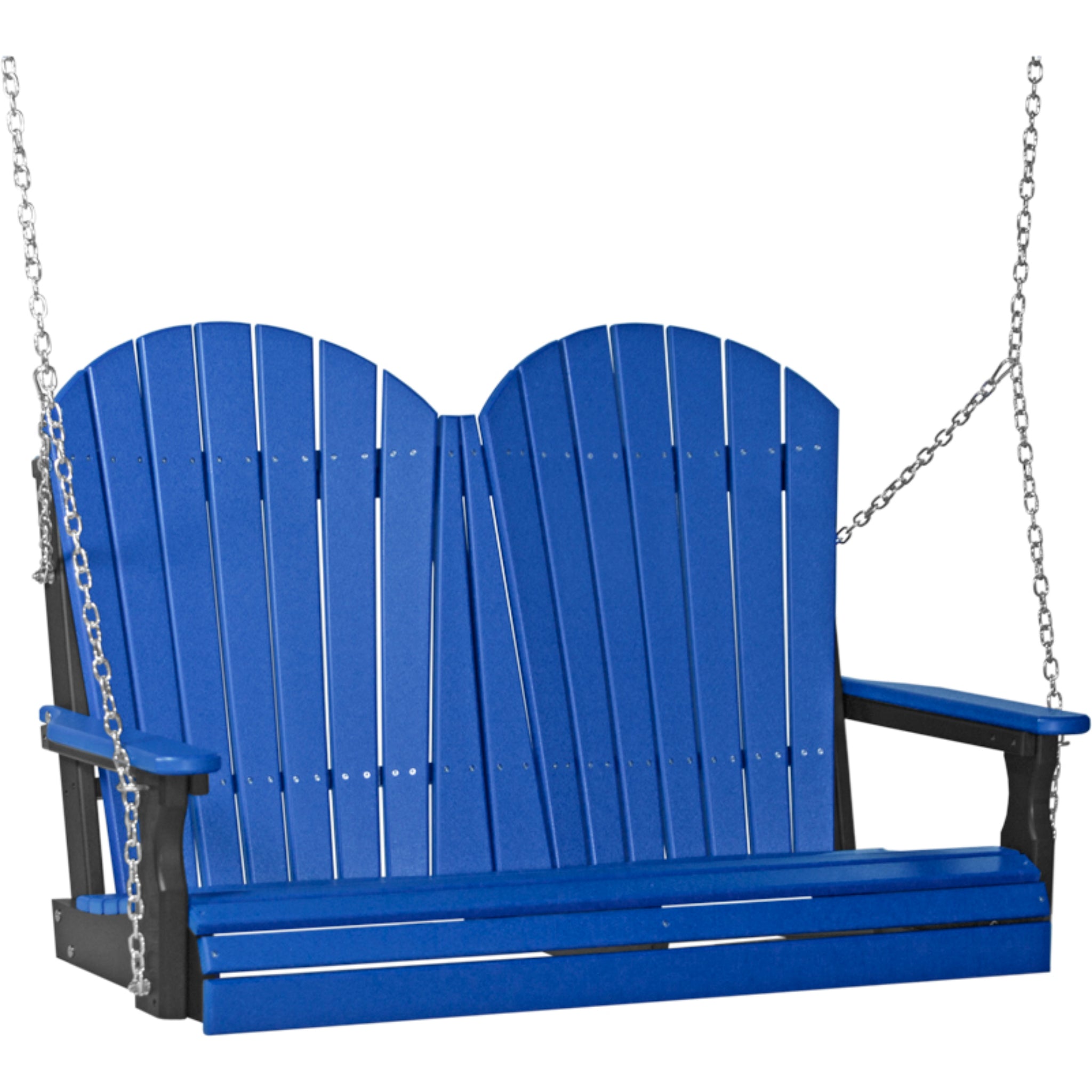 LuxCraft 4′ Adirondack Swing Chair - Durable Outdoor Swing (4APS)