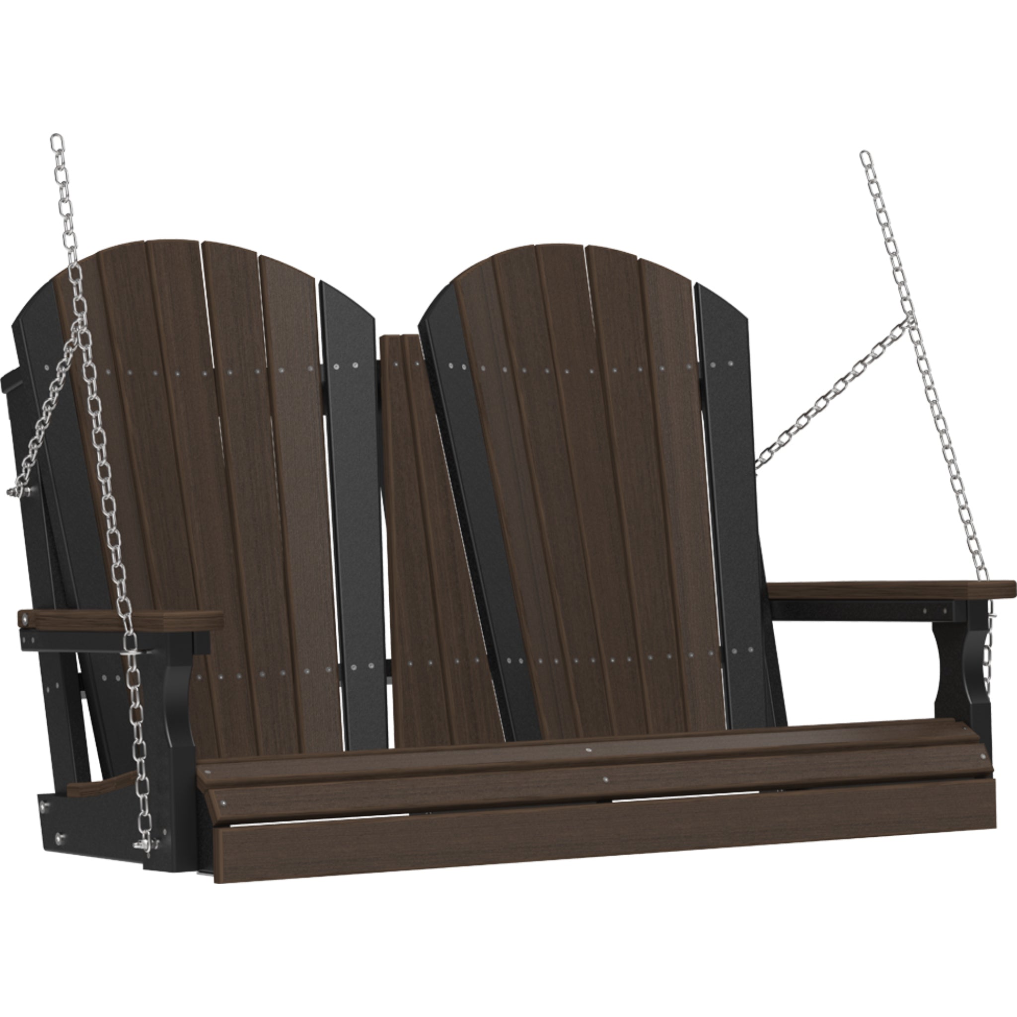 LuxCraft 4′ Adirondack Swing Chair - Durable Outdoor Swing (4APS)