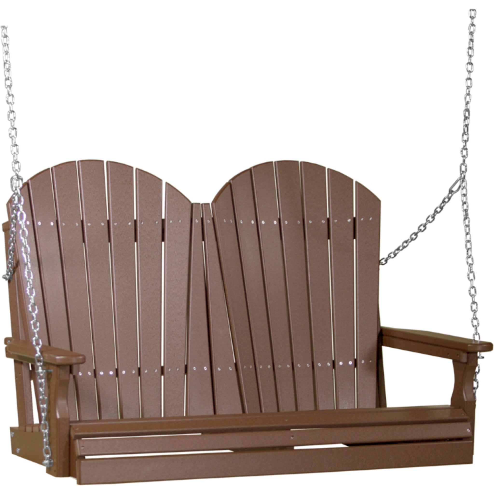 LuxCraft 4′ Adirondack Swing Chair - Durable Outdoor Swing (4APS)