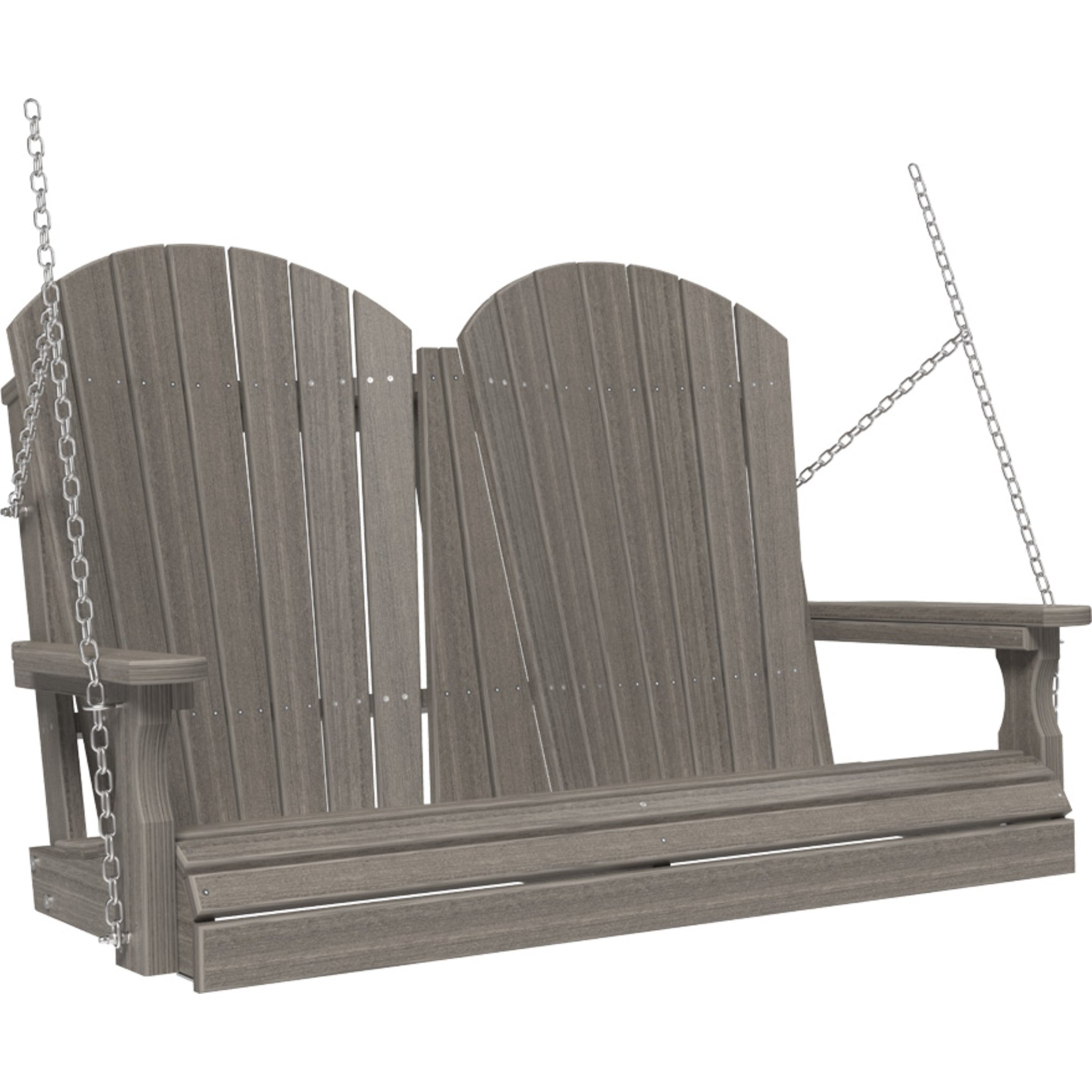 LuxCraft 4′ Adirondack Swing Chair - Durable Outdoor Swing (4APS)