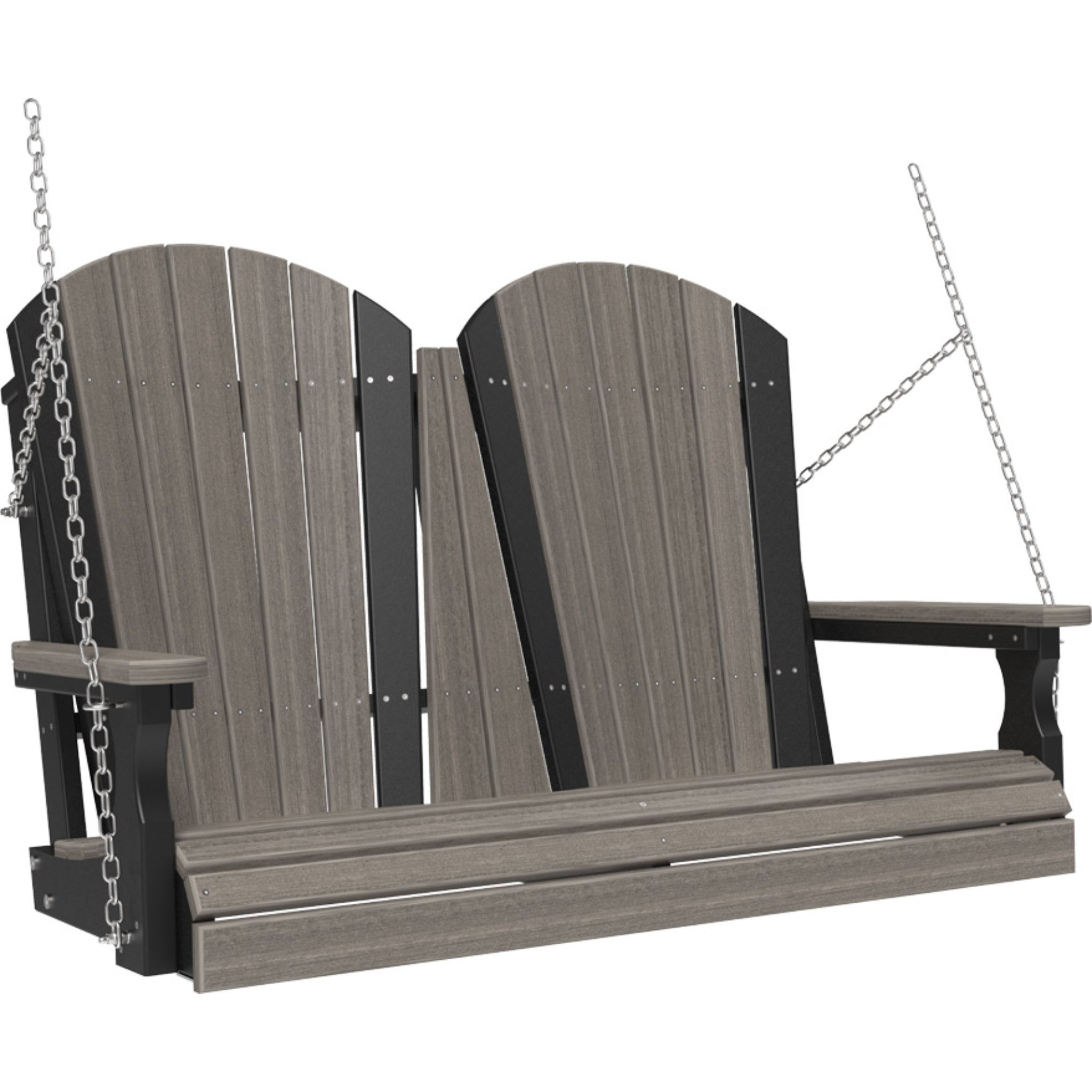 LuxCraft 4′ Adirondack Swing Chair - Durable Outdoor Swing (4APS)