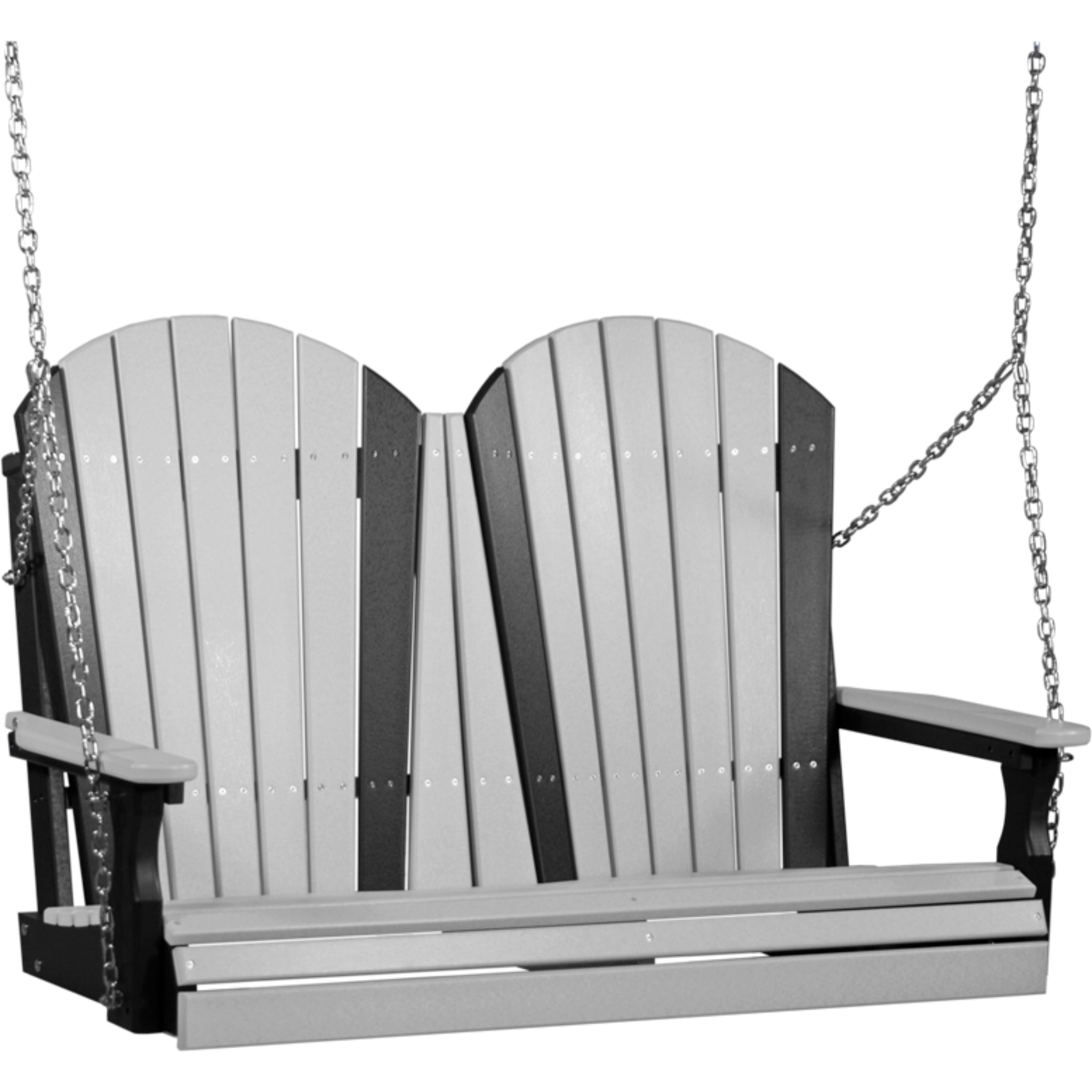 LuxCraft 4′ Adirondack Swing Chair - Durable Outdoor Swing (4APS)