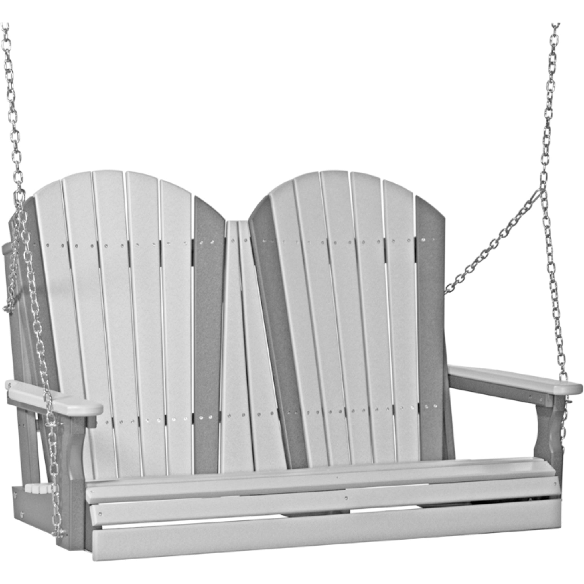LuxCraft 4′ Adirondack Swing Chair - Durable Outdoor Swing (4APS)