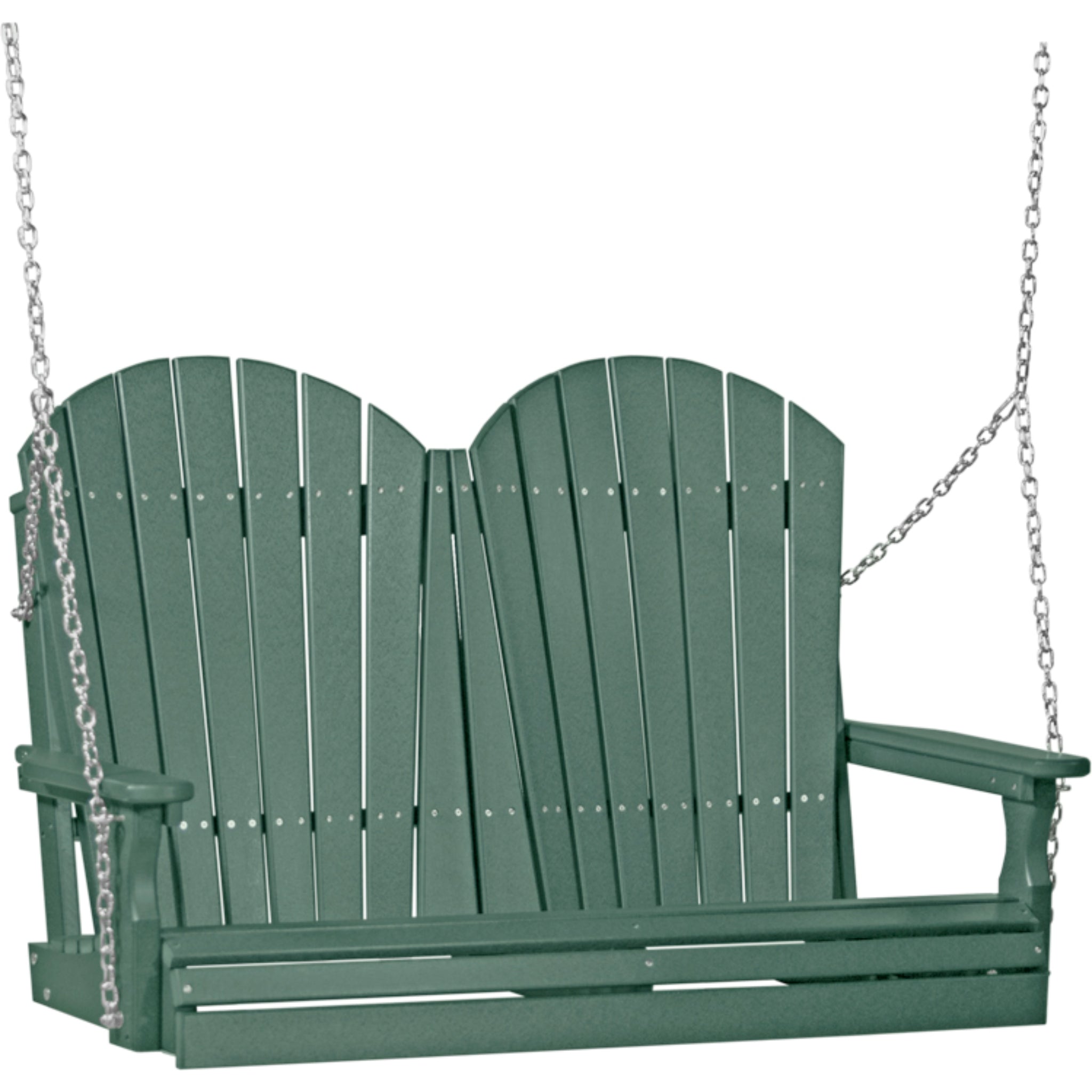 LuxCraft 4′ Adirondack Swing Chair - Durable Outdoor Swing (4APS)