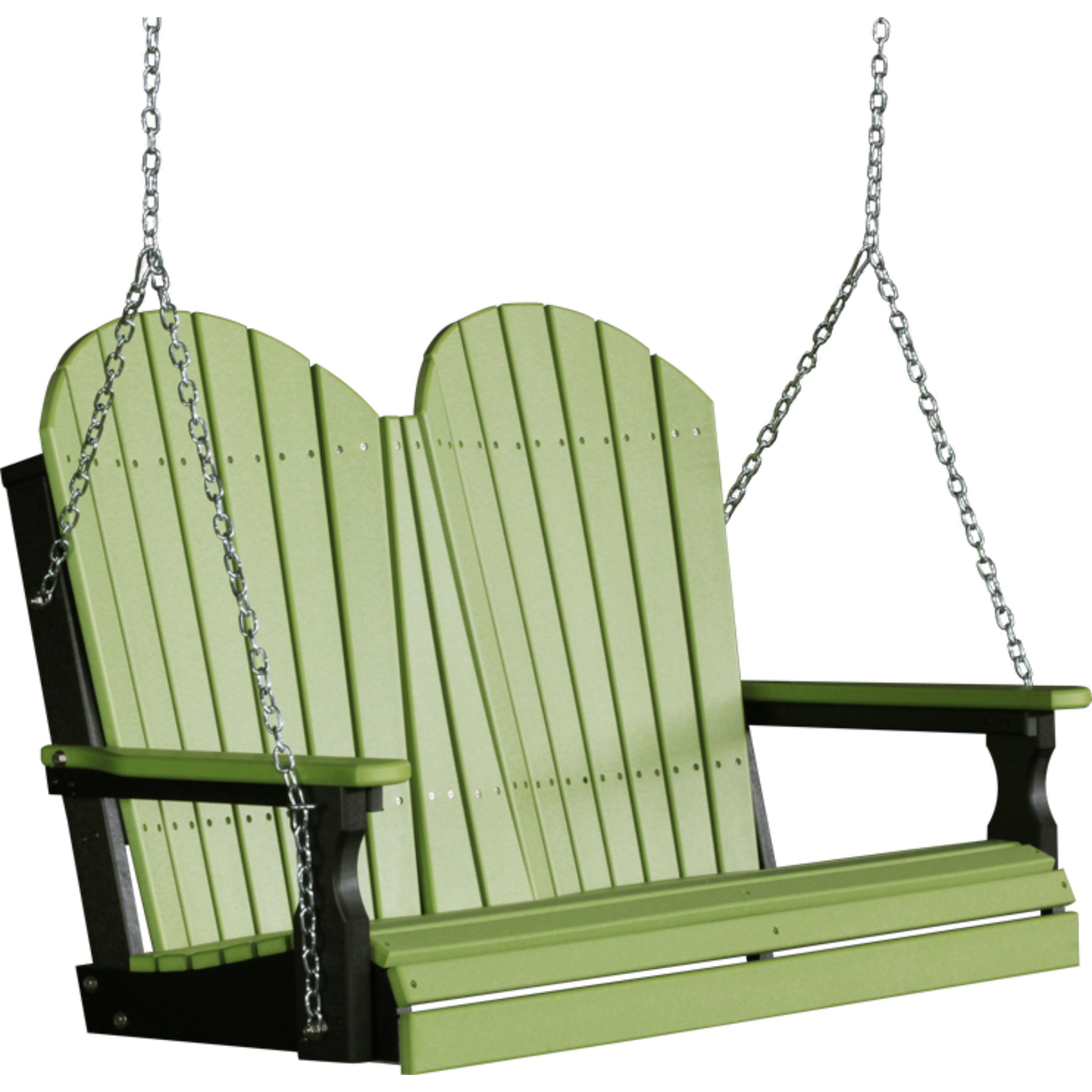 LuxCraft 4′ Adirondack Swing Chair - Durable Outdoor Swing (4APS)