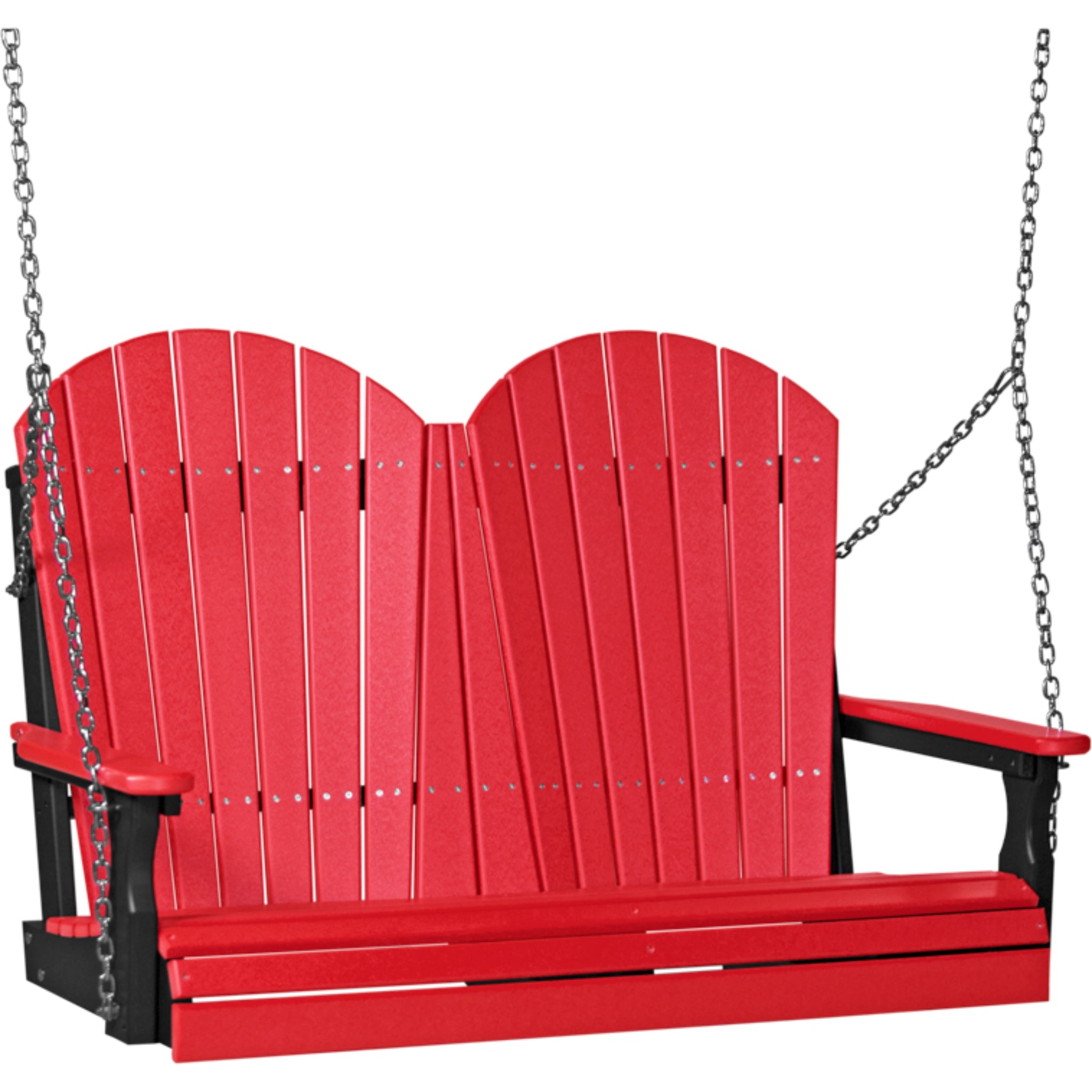 LuxCraft 4′ Adirondack Swing Chair - Durable Outdoor Swing (4APS)