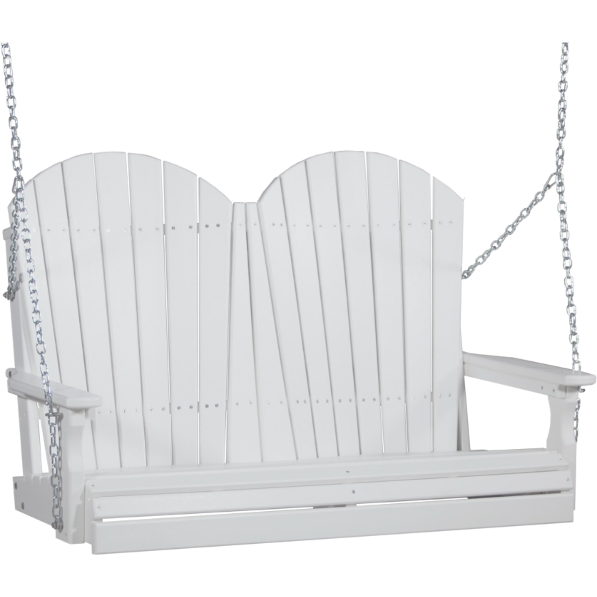 LuxCraft 4′ Adirondack Swing Chair - Durable Outdoor Swing (4APS)