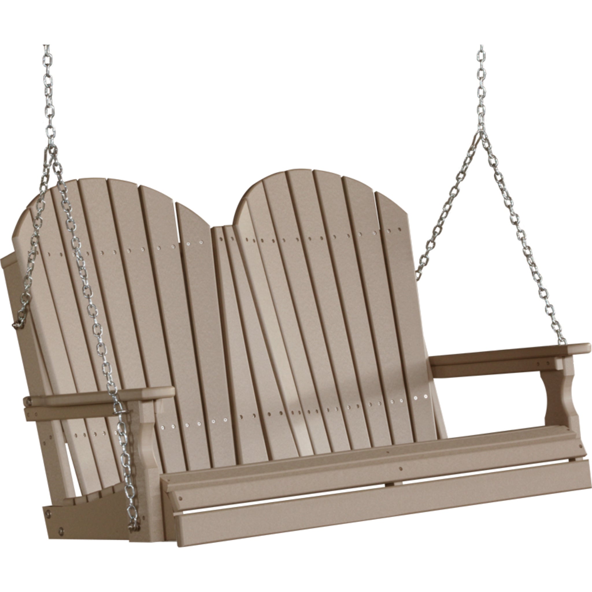 LuxCraft 4′ Adirondack Swing Chair - Durable Outdoor Swing (4APS)