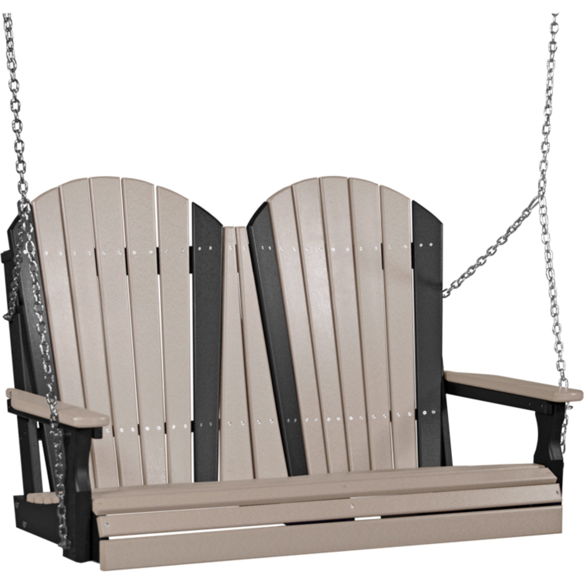 LuxCraft 4′ Adirondack Swing Chair - Durable Outdoor Swing (4APS)
