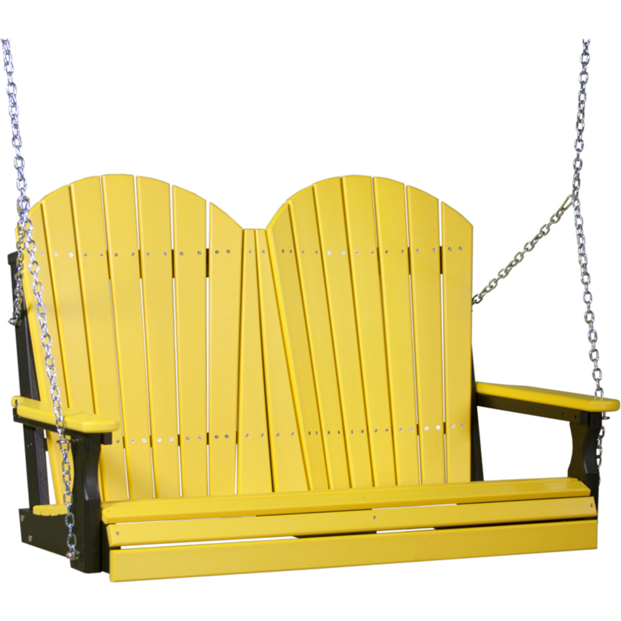 LuxCraft 4′ Adirondack Swing Chair - Durable Outdoor Swing (4APS)