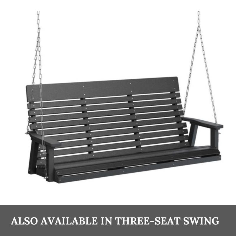 Black Casual-Back Double Swing