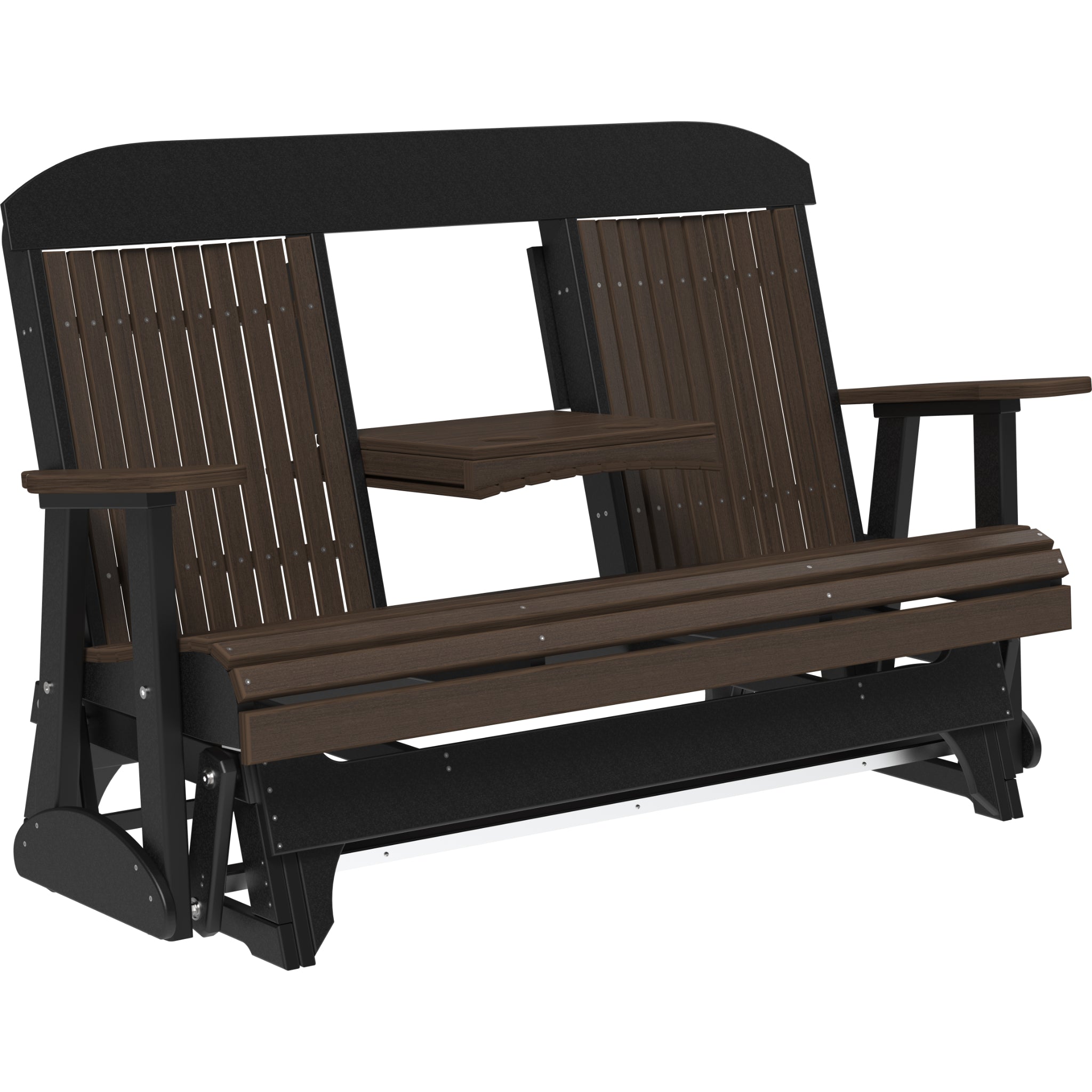LuxCraft 5′ Classic Glider – Outdoor Poly Porch Glider (5CPG)