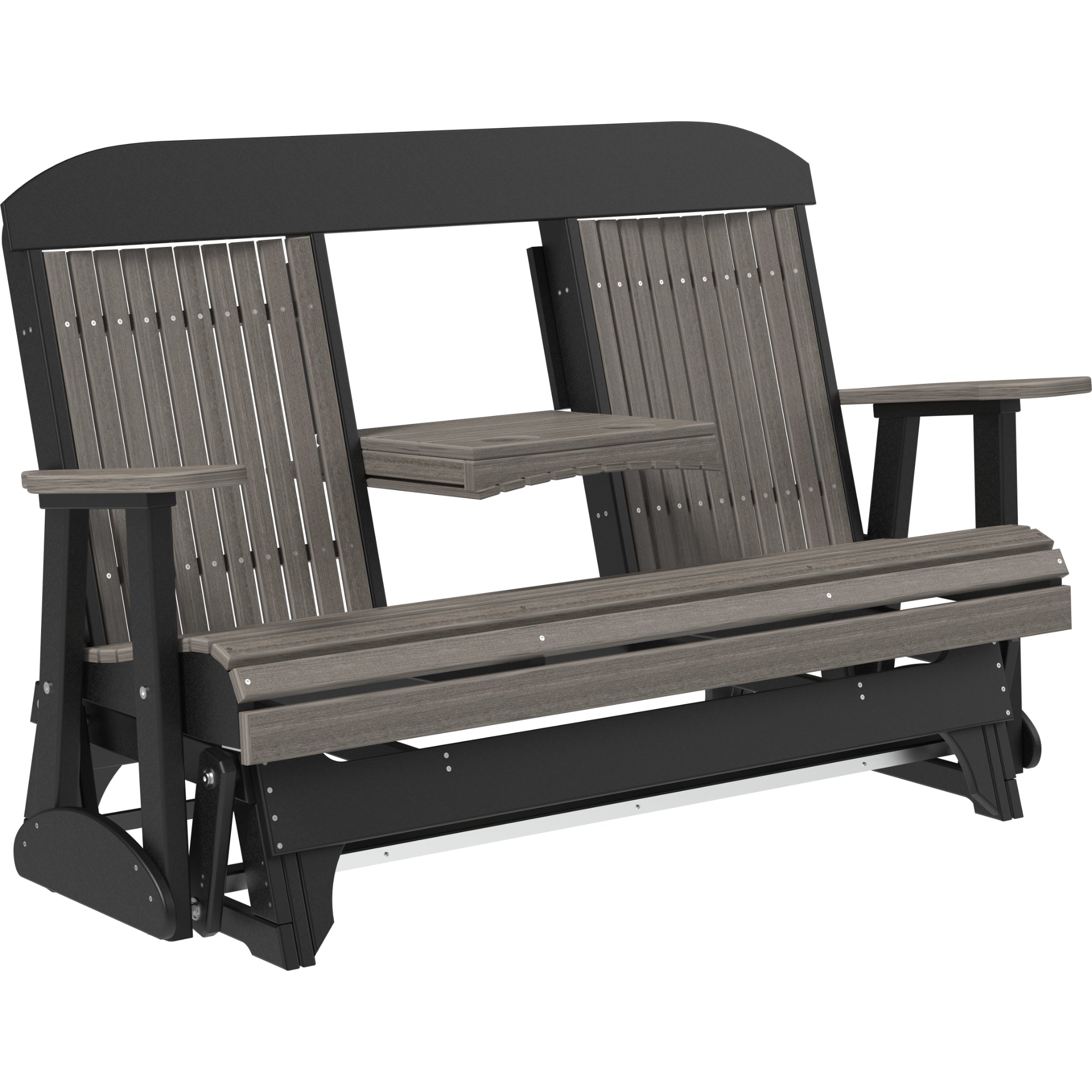 LuxCraft 5′ Classic Glider – Outdoor Poly Porch Glider (5CPG)