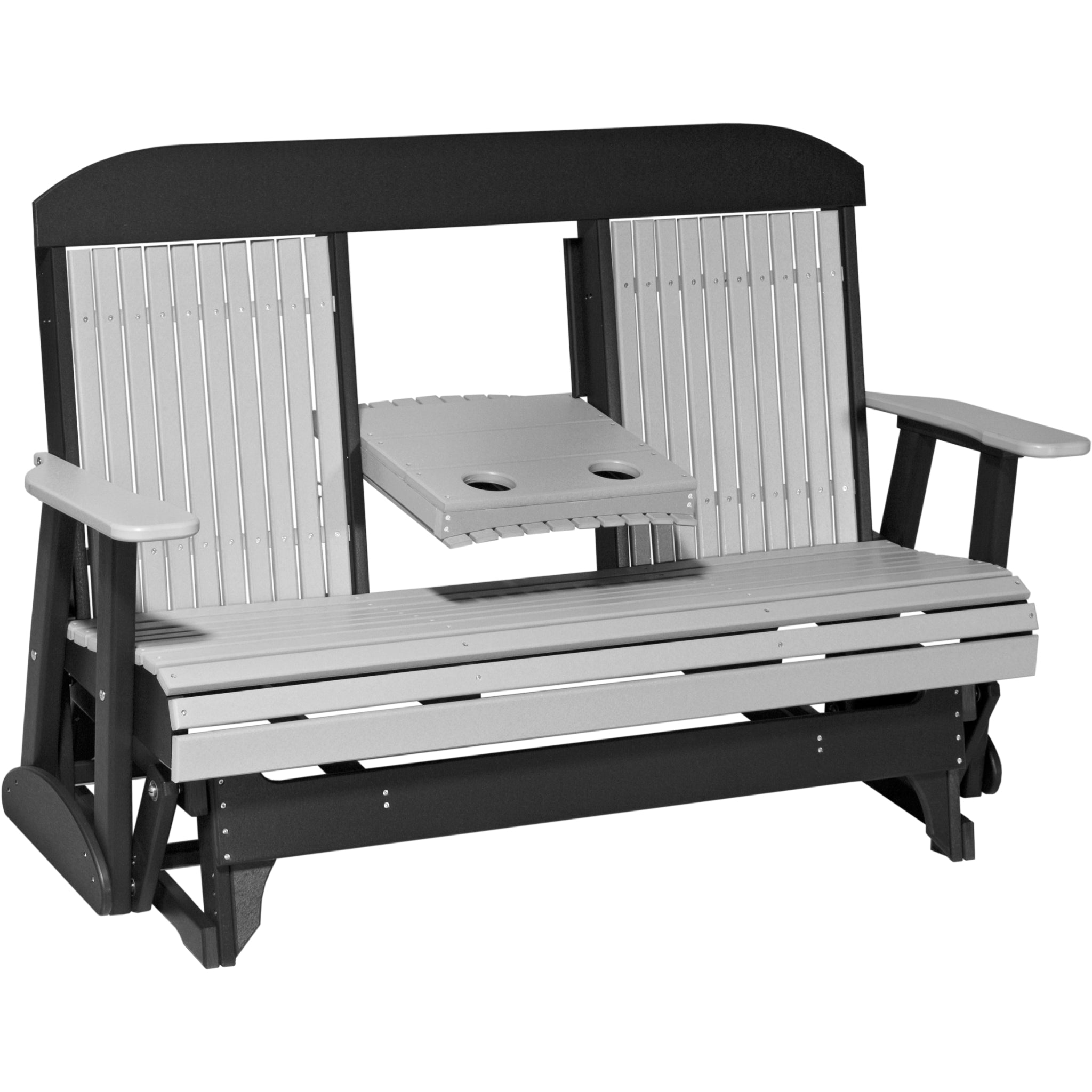 LuxCraft 5′ Classic Glider – Outdoor Poly Porch Glider (5CPG)