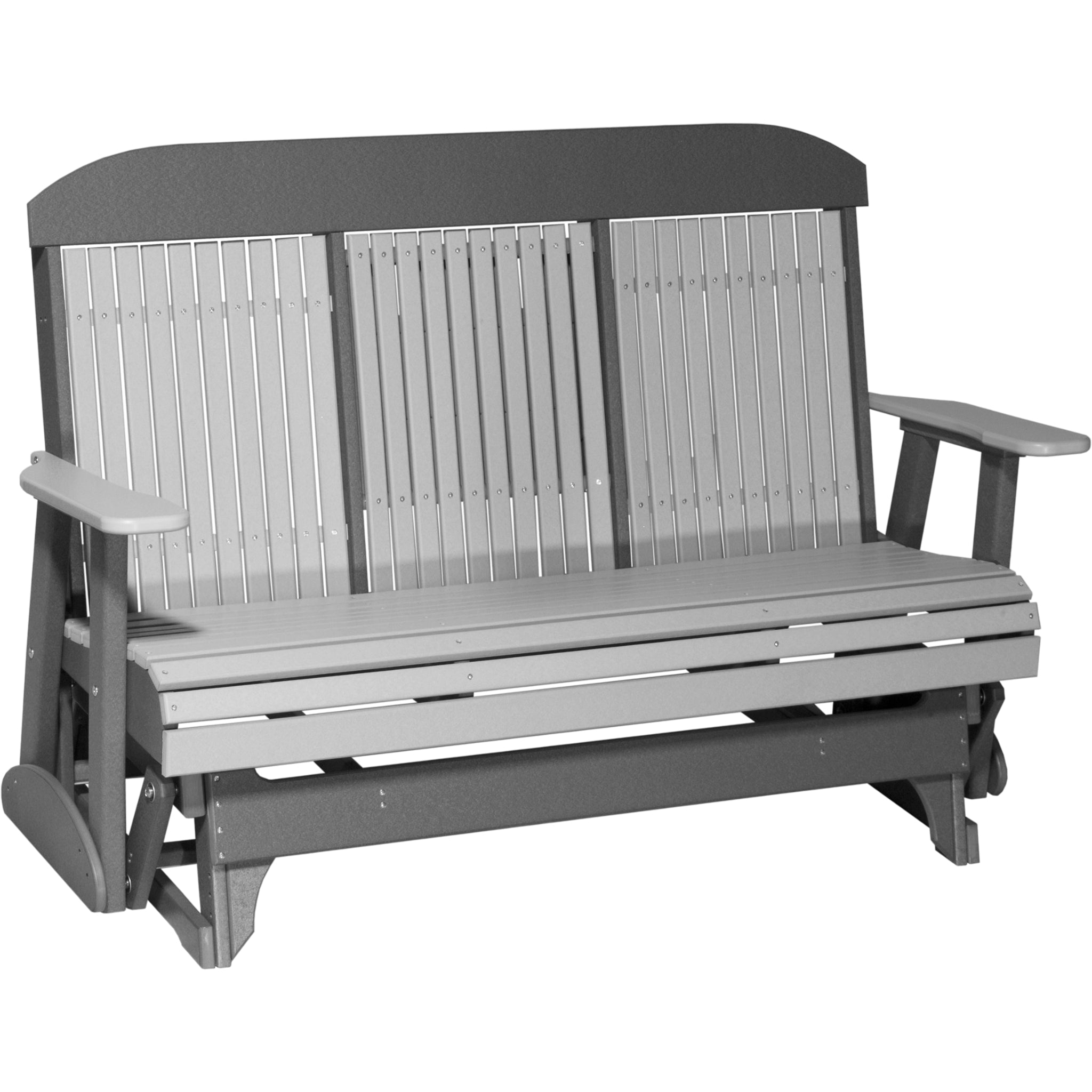 LuxCraft 5′ Classic Glider – Outdoor Poly Porch Glider (5CPG)