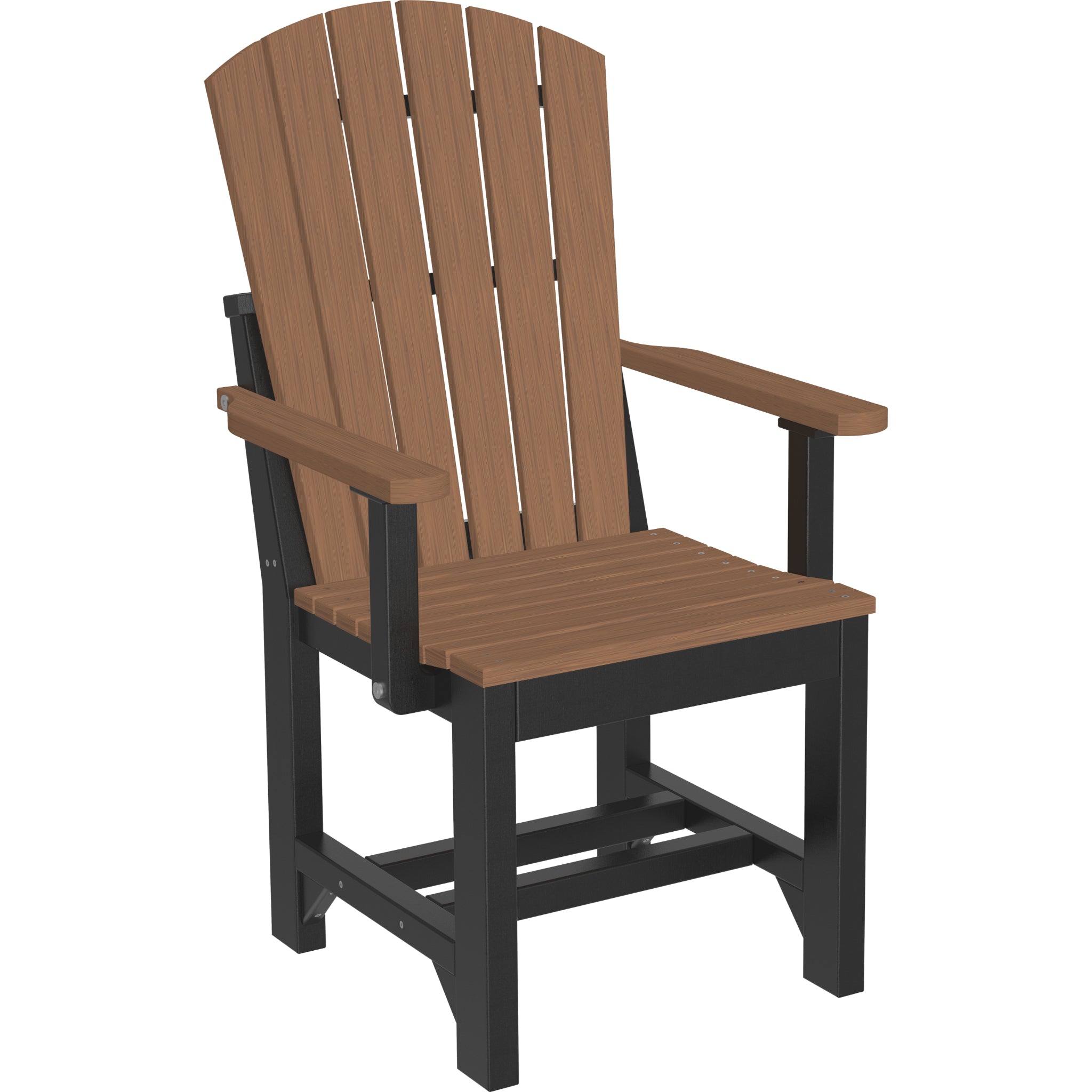 LuxCraft Adirondack Arm Chair – Outdoor Poly Dining Arm Chair (AAC)