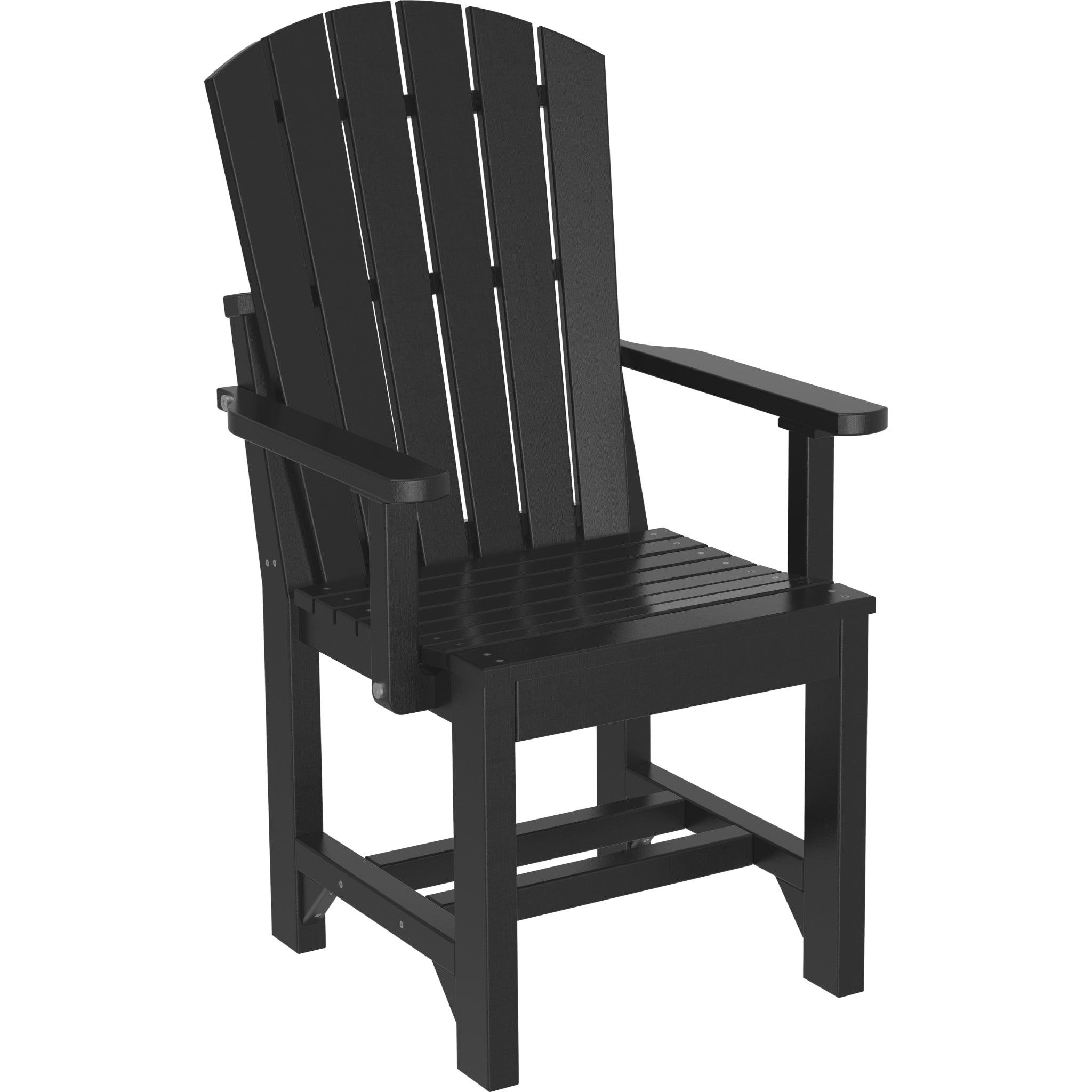 LuxCraft Adirondack Arm Chair – Outdoor Poly Dining Arm Chair (AAC)
