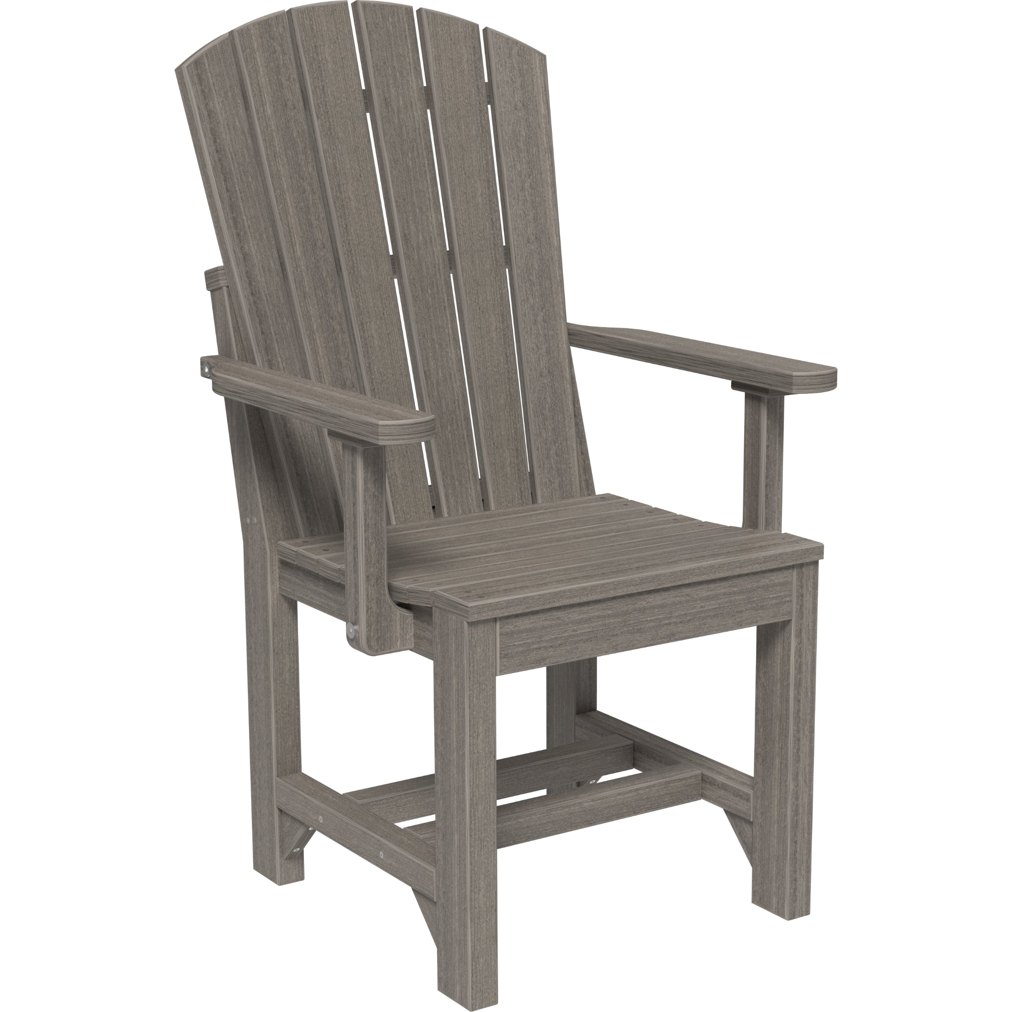 LuxCraft Adirondack Arm Chair – Outdoor Poly Dining Arm Chair (AAC)