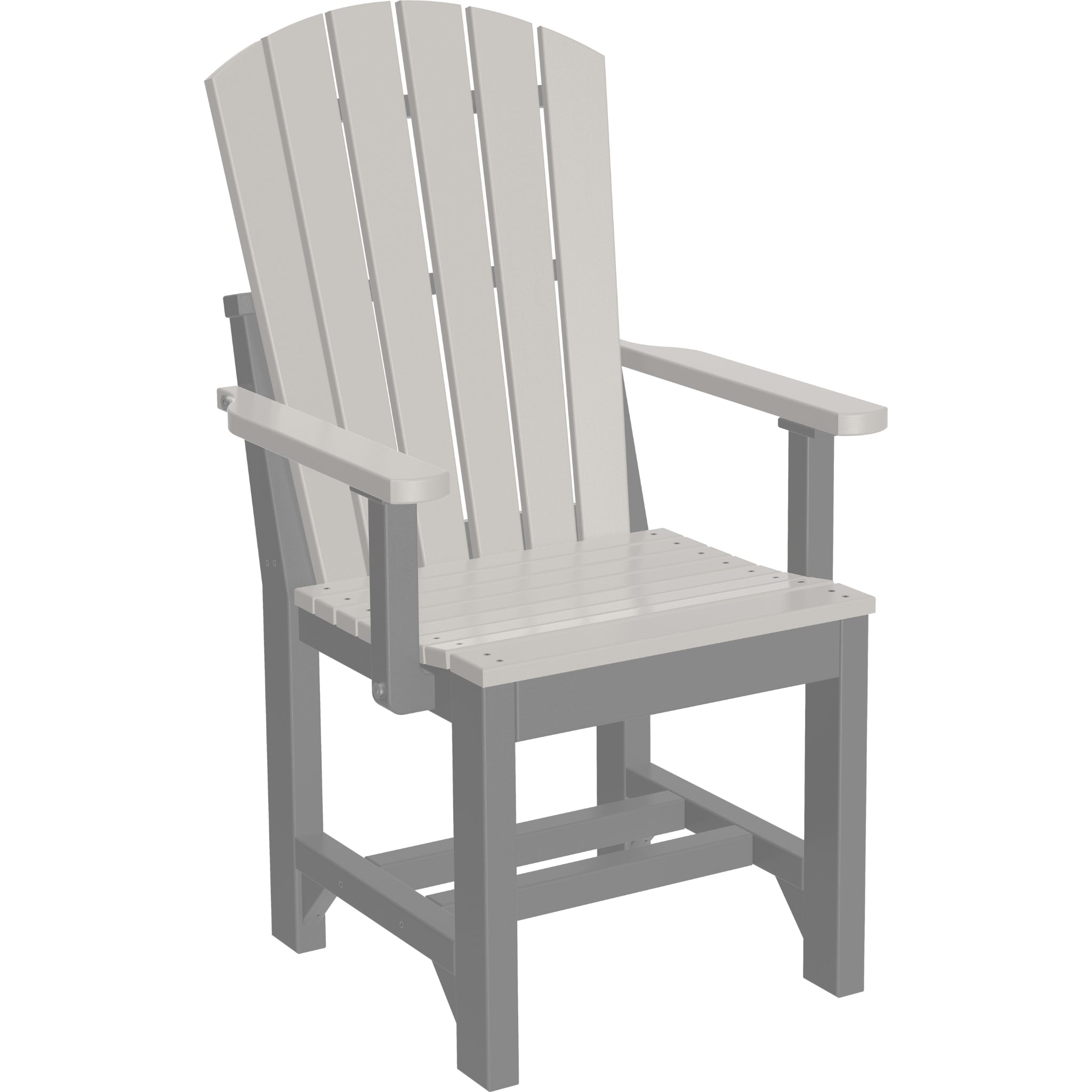 LuxCraft Adirondack Arm Chair – Outdoor Poly Dining Arm Chair (AAC)