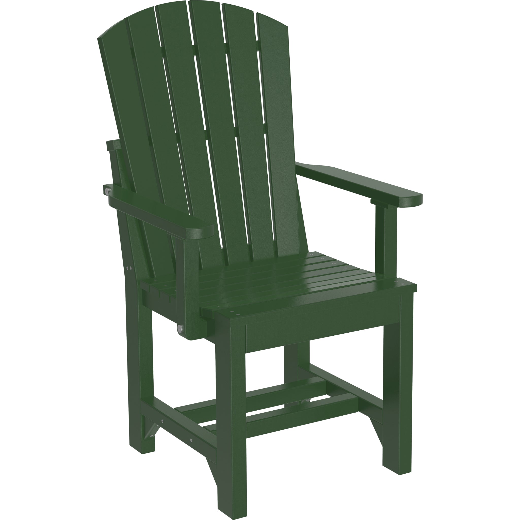 LuxCraft Adirondack Arm Chair – Outdoor Poly Dining Arm Chair (AAC)