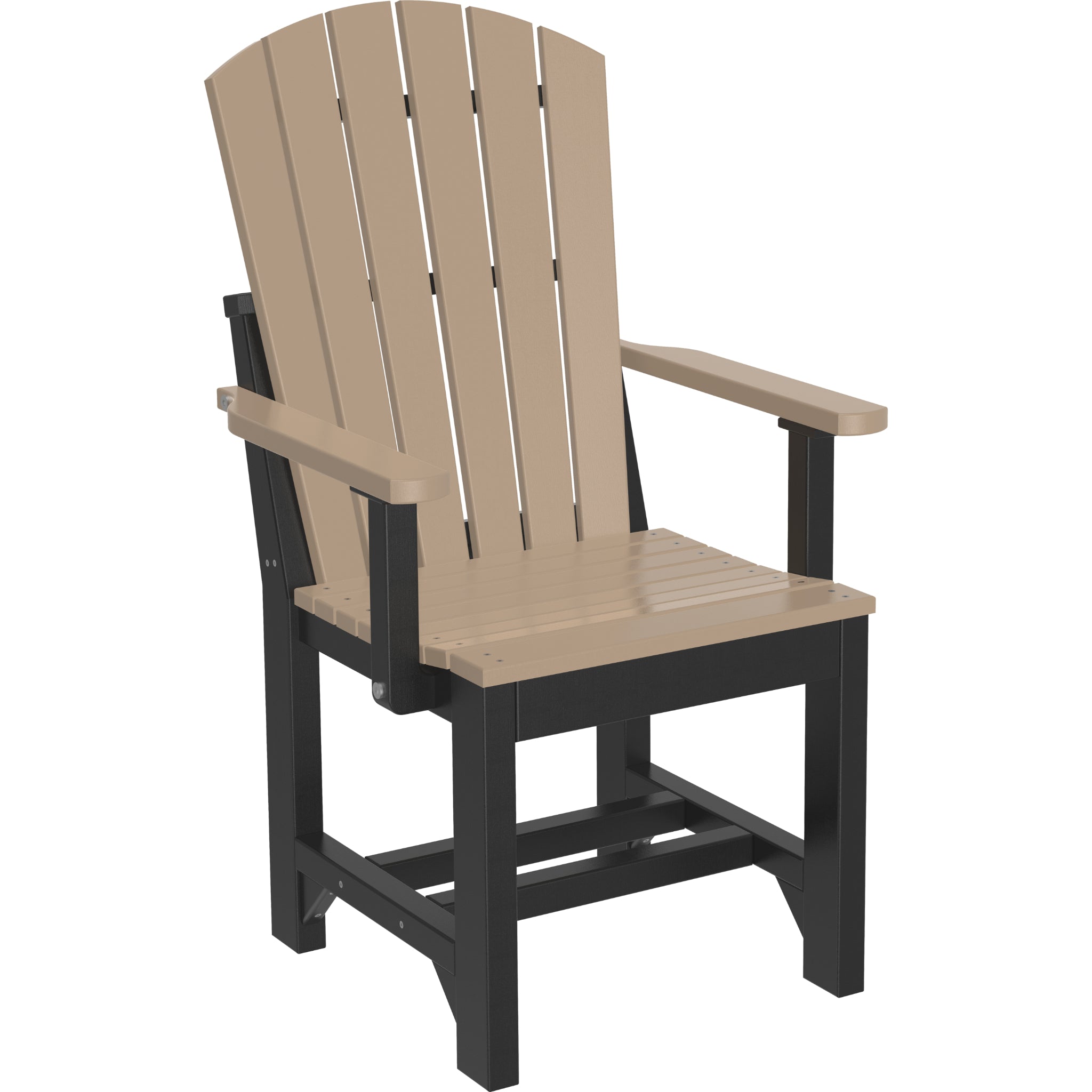 LuxCraft Adirondack Arm Chair – Outdoor Poly Dining Arm Chair (AAC)