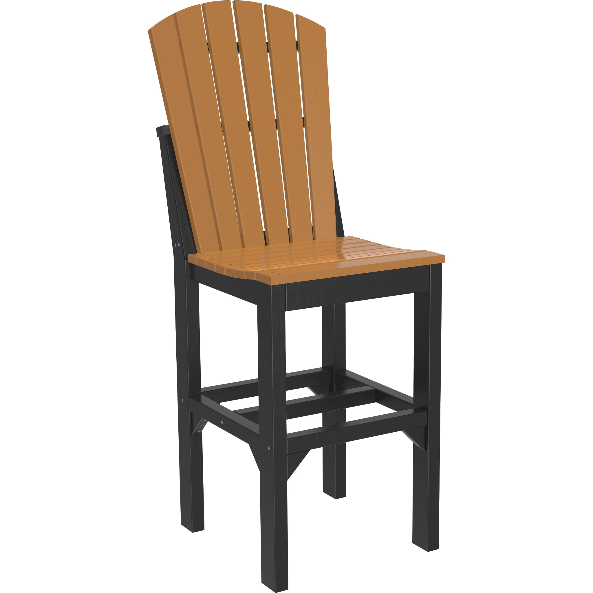 LuxCraft Adirondack Side Chair – Outdoor Poly Bar Chair (ASC)