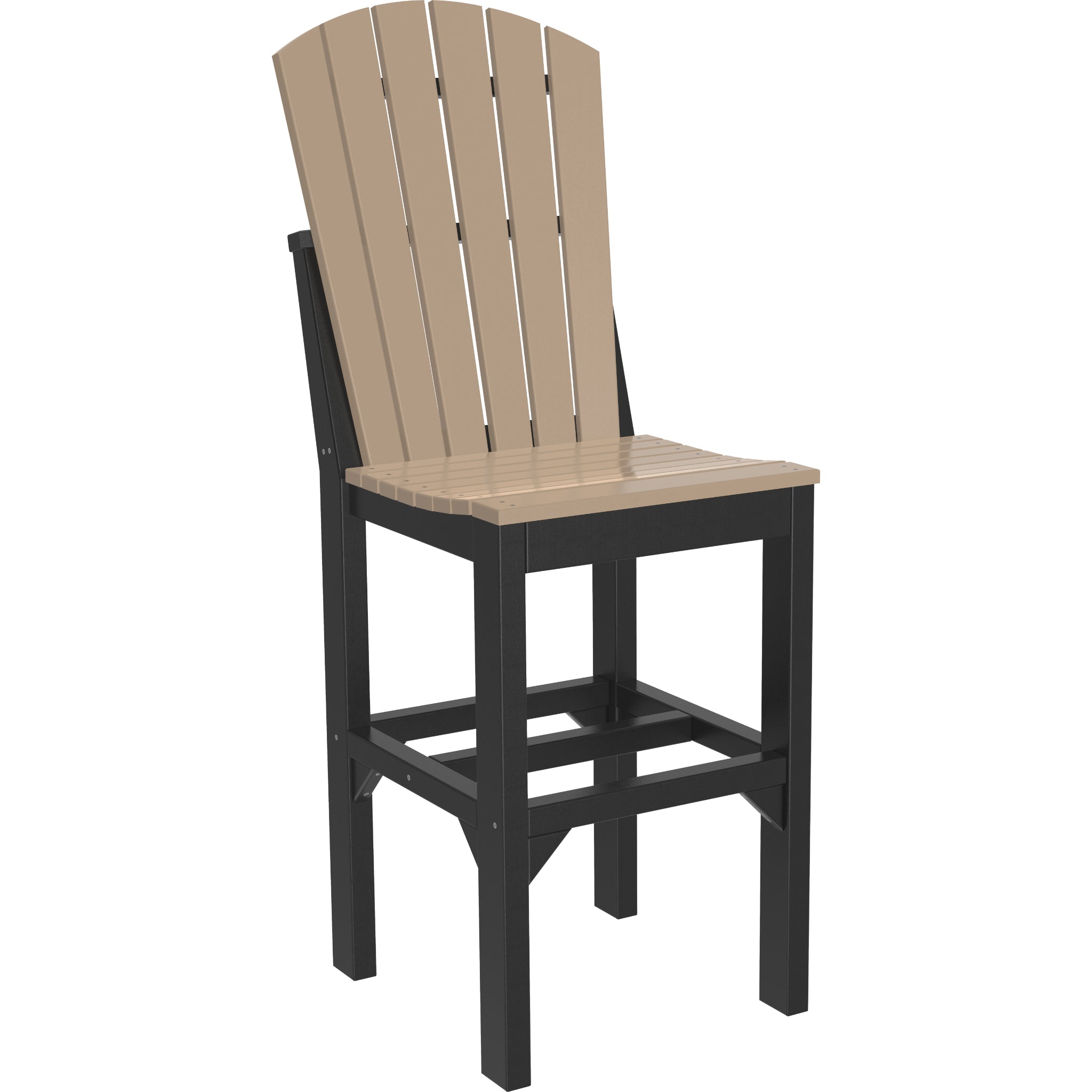 LuxCraft Adirondack Side Chair – Outdoor Poly Bar Chair (ASC)