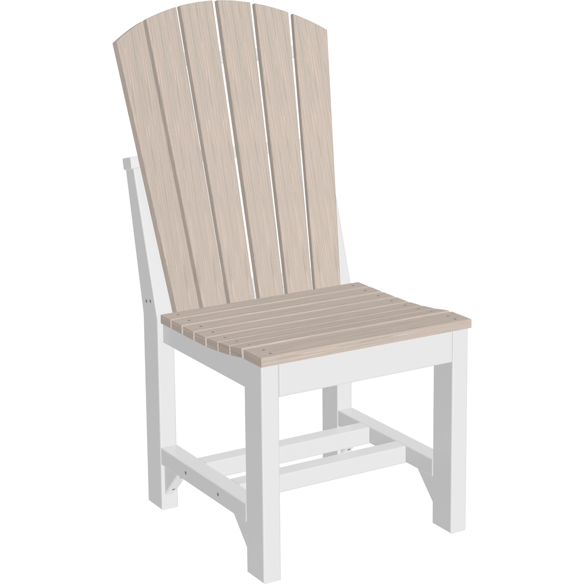 LuxCraft Adirondack Side Chair – Outdoor Poly Dining Height Chair (ASC)