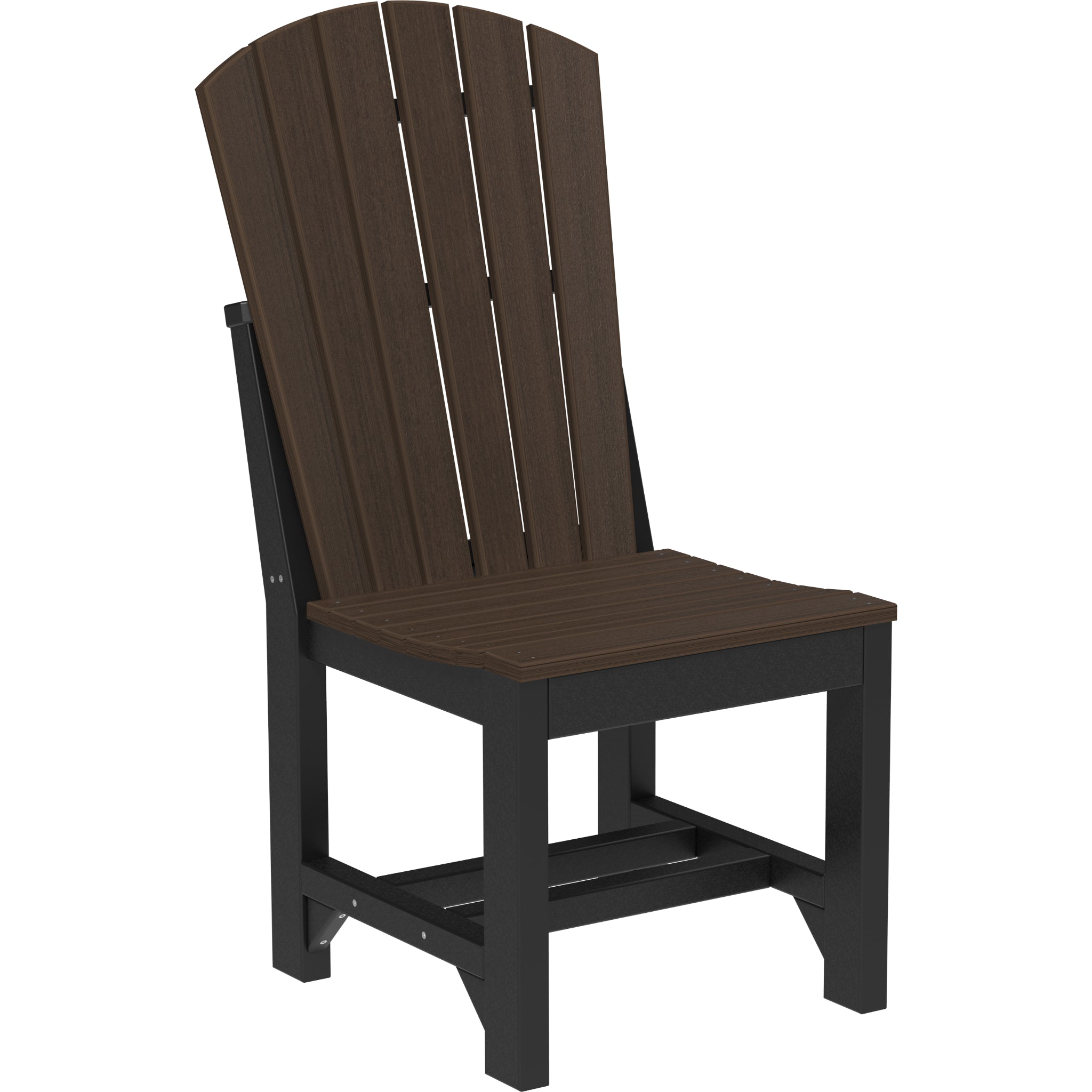 LuxCraft Adirondack Side Chair – Outdoor Poly Dining Height Chair (ASC)