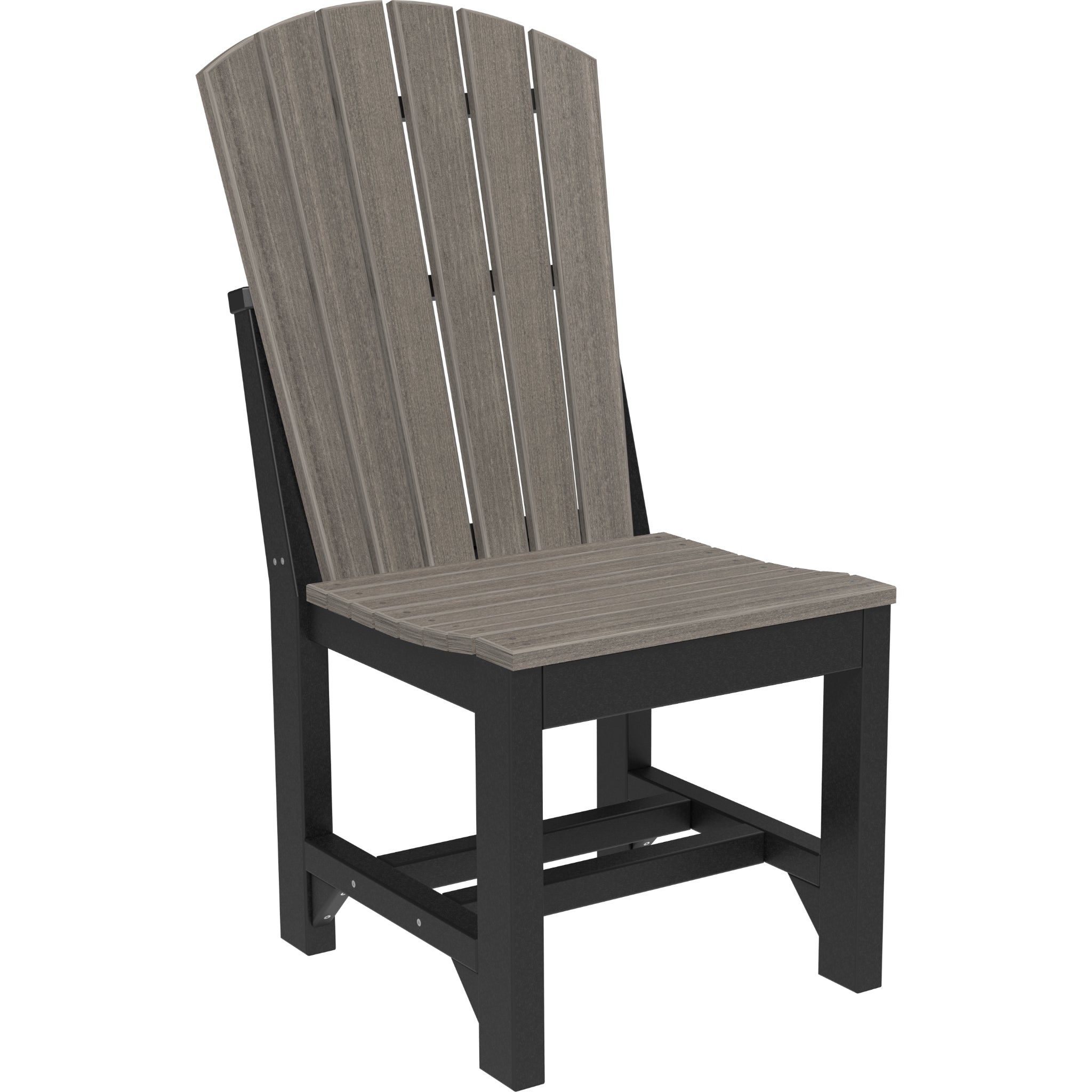 LuxCraft Adirondack Side Chair – Outdoor Poly Dining Height Chair (ASC)